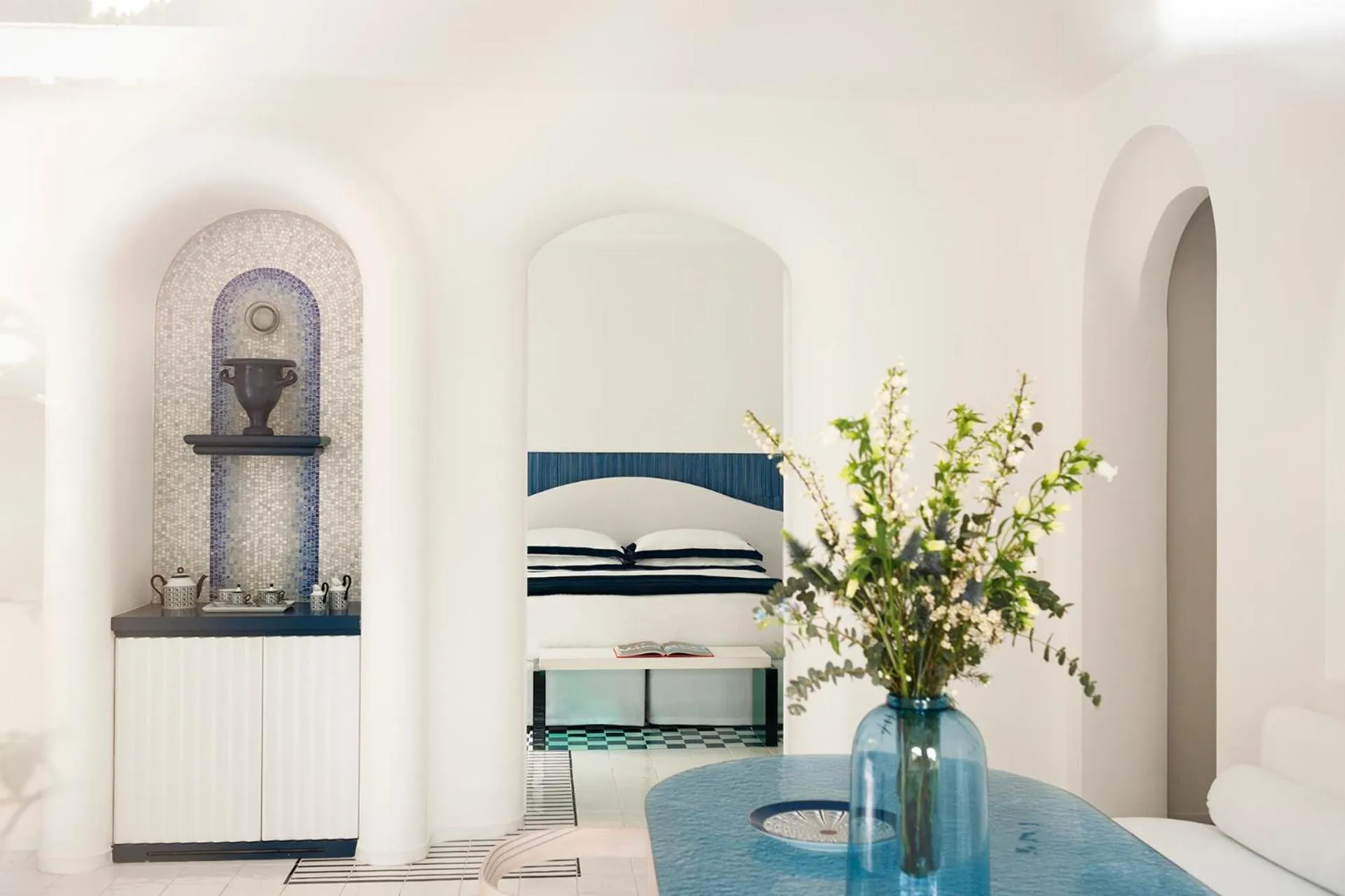 Bedroom in Jumeirah Capri Palace