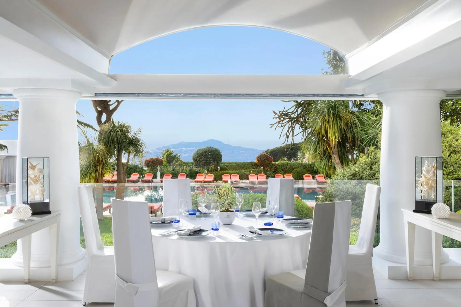 Restaurant/places to eat in Jumeirah Capri Palace