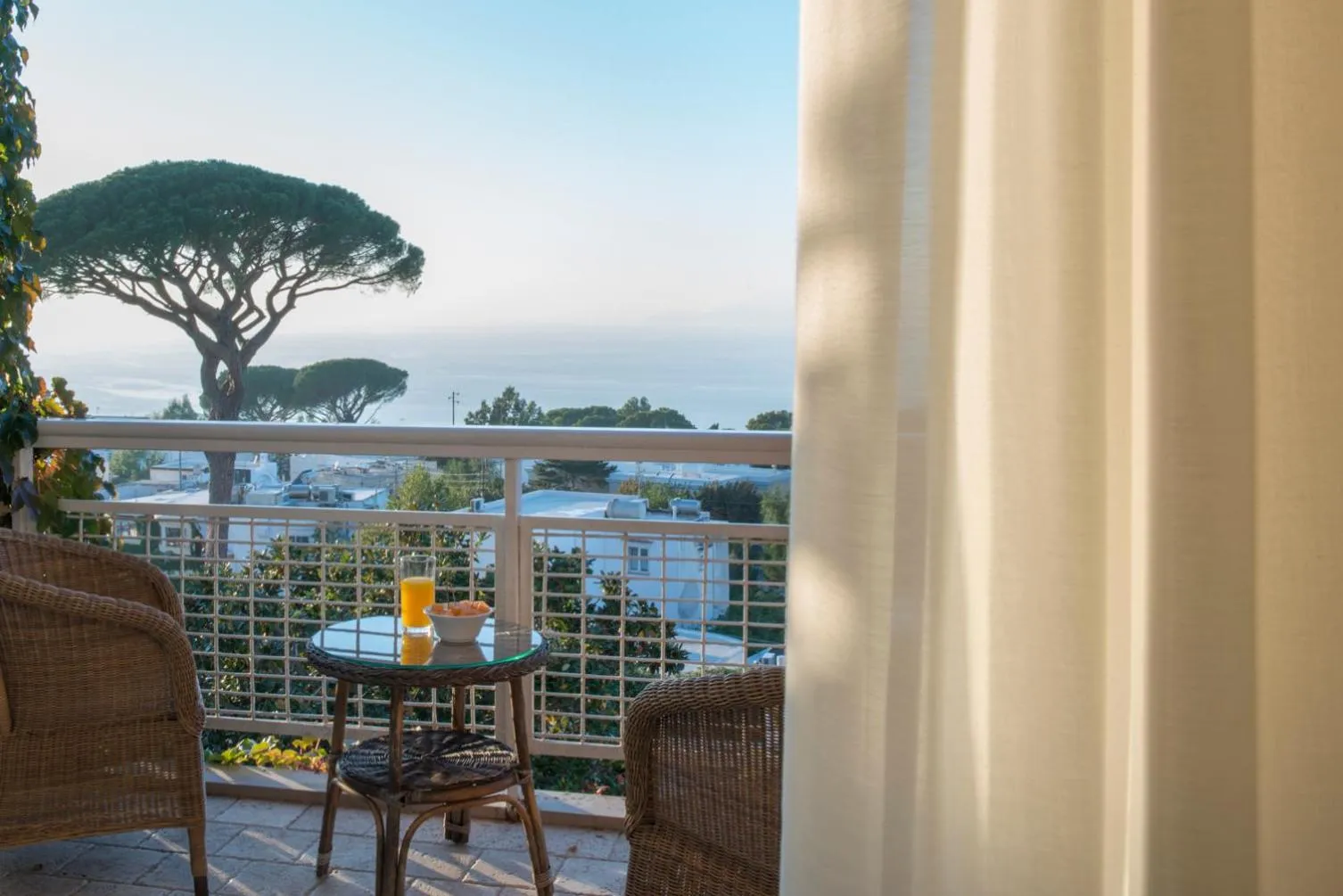 Balcony/Terrace in Jumeirah Capri Palace
