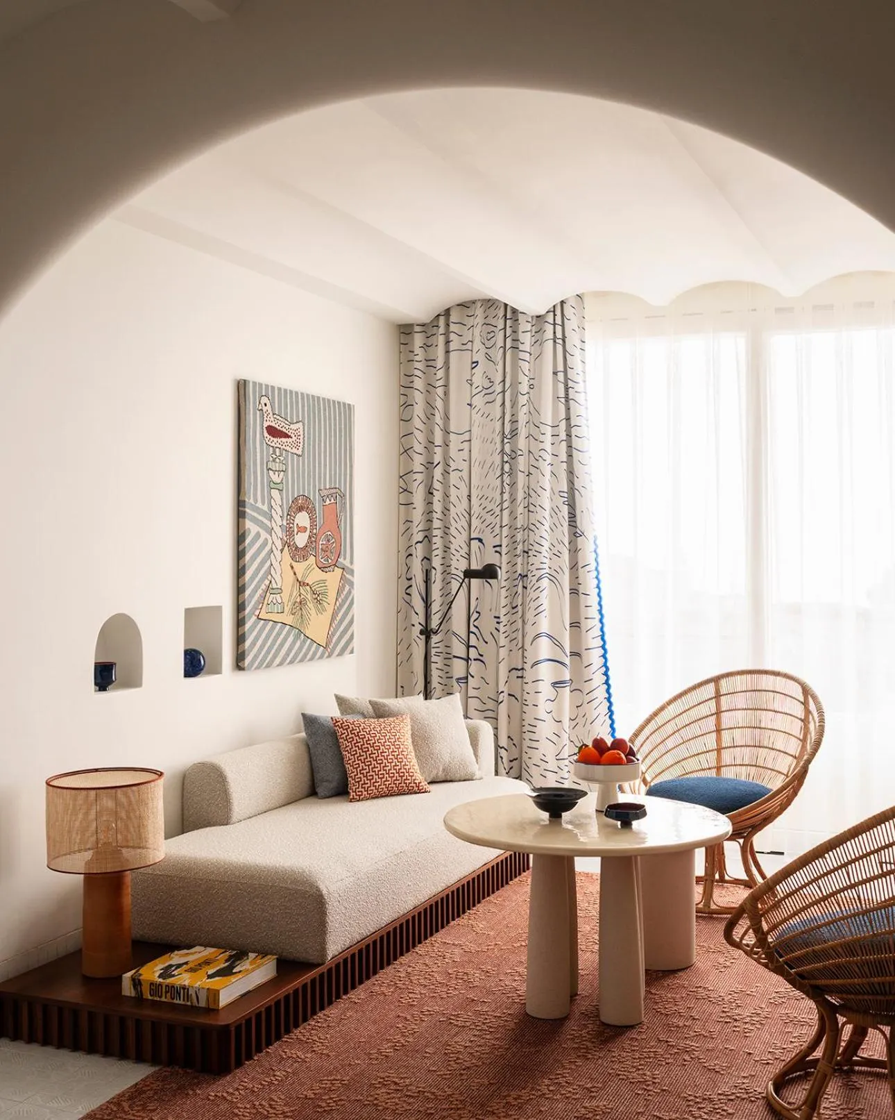 Seating area in Jumeirah Capri Palace