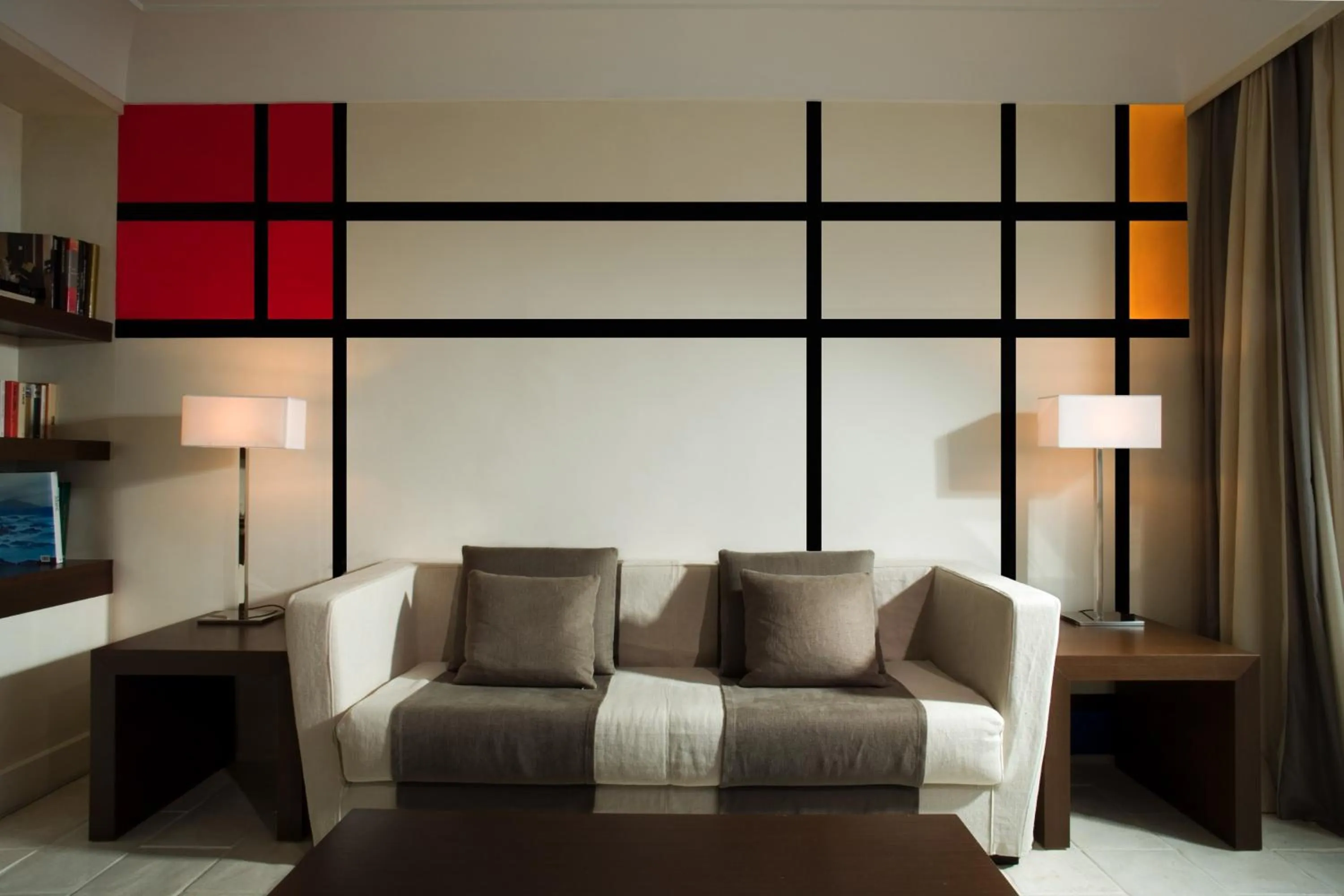 Living room in Jumeirah Capri Palace