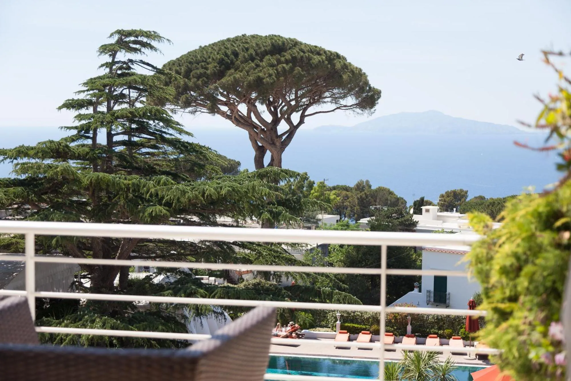 View (from property/room) in Jumeirah Capri Palace