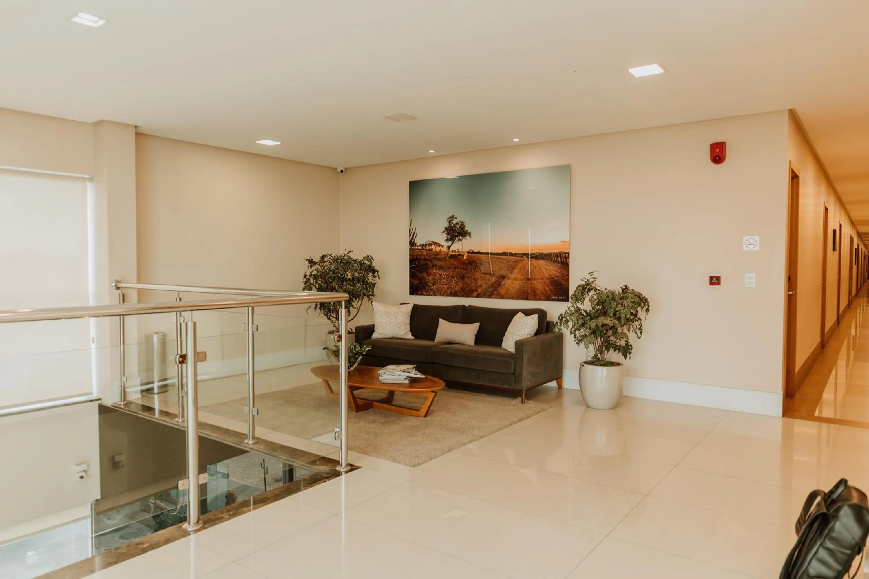 Seating area in Hotel do Sertão