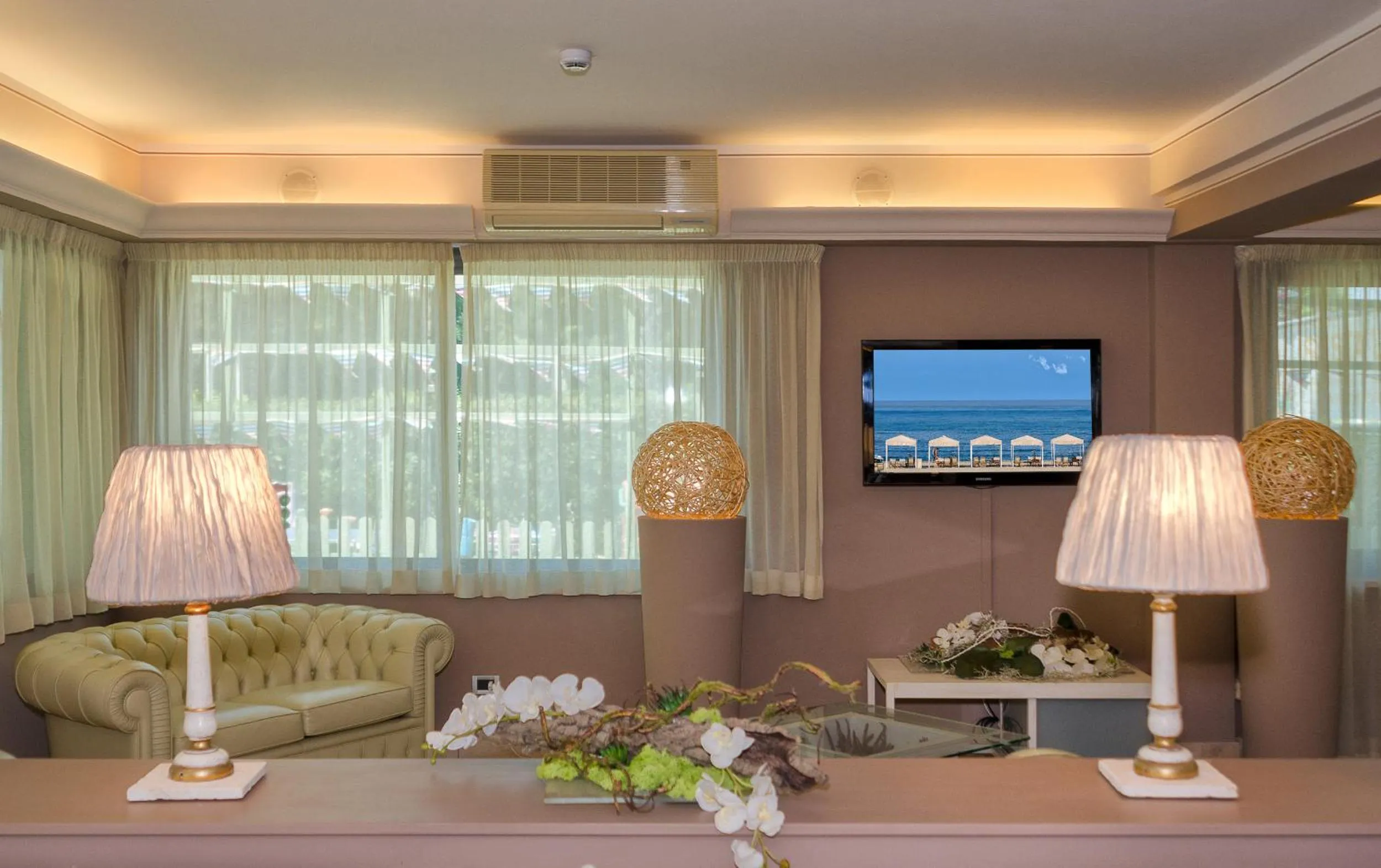 Lobby or reception in Hotel Siesta