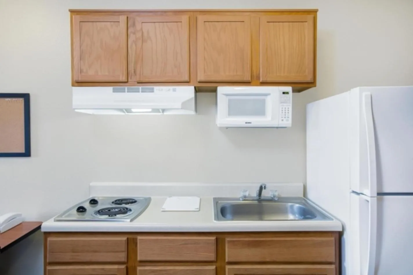 Kitchen or kitchenette in WoodSpring Suites Houston I-10 West