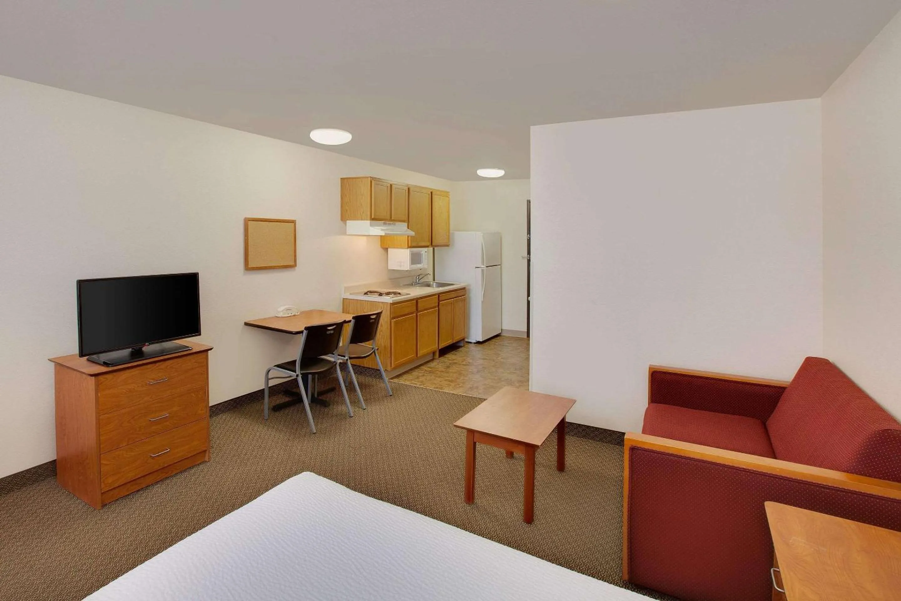 Photo of the whole room in WoodSpring Suites Houston I-10 West