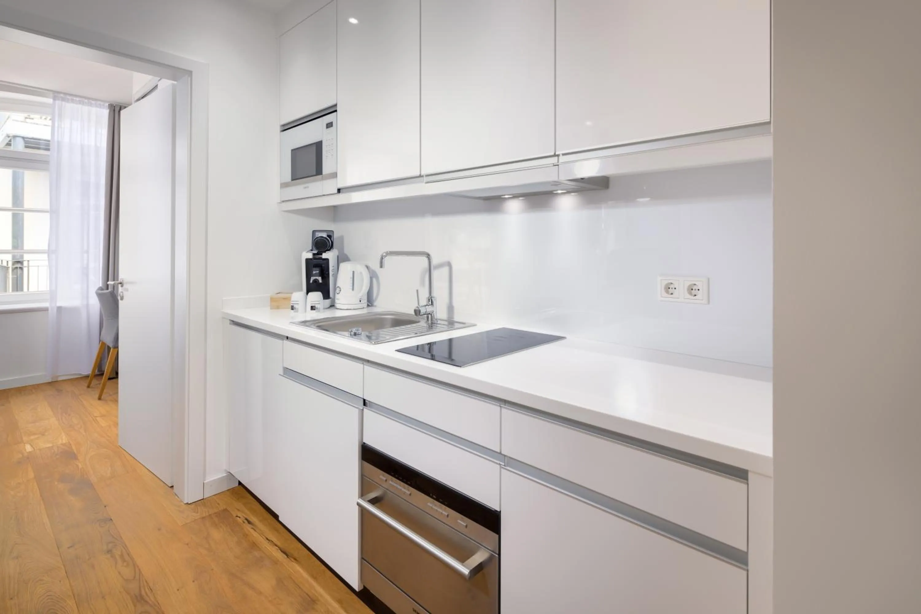 kitchen in Bergmann Boardinghouse Osnabrück