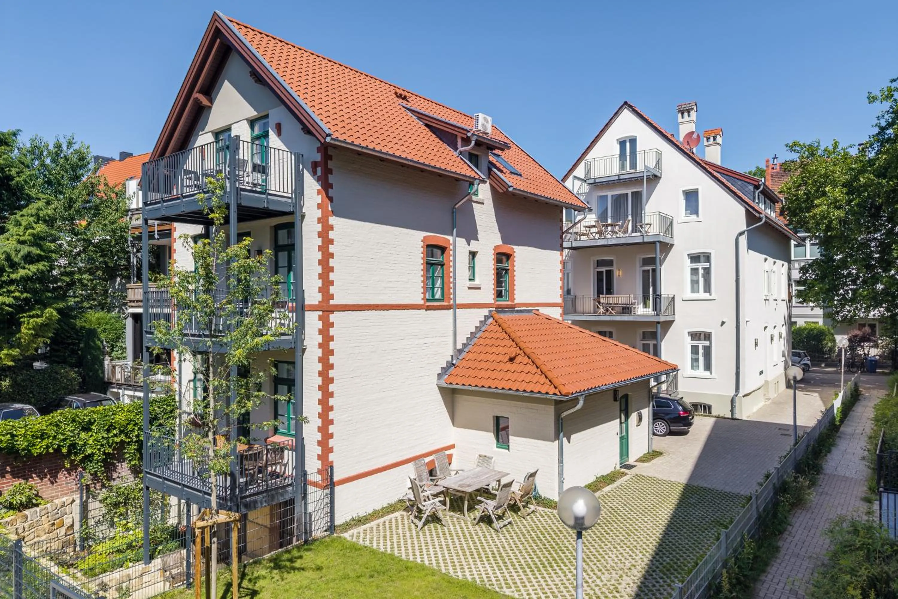 Property building in Bergmann Boardinghouse Osnabrück