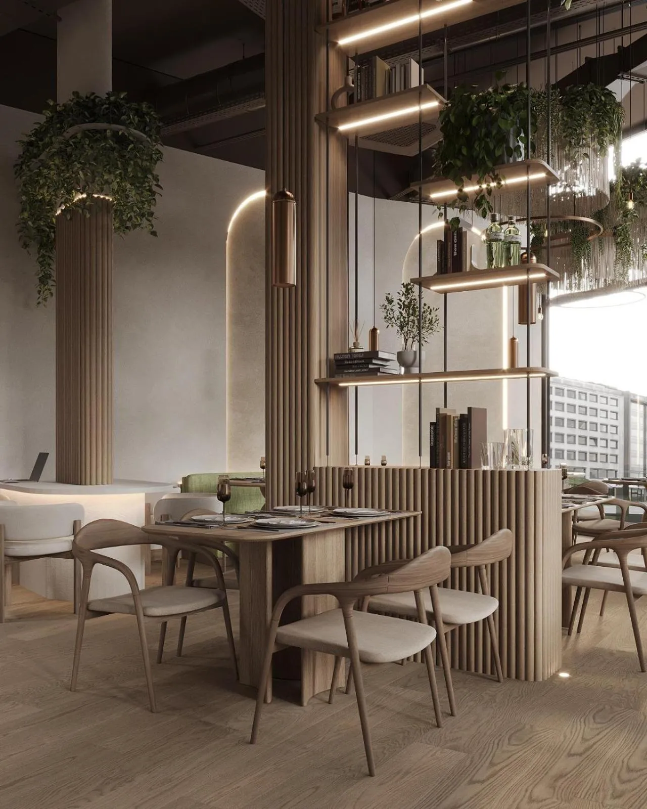 Restaurant/places to eat in Bergmann Boardinghouse Osnabrück