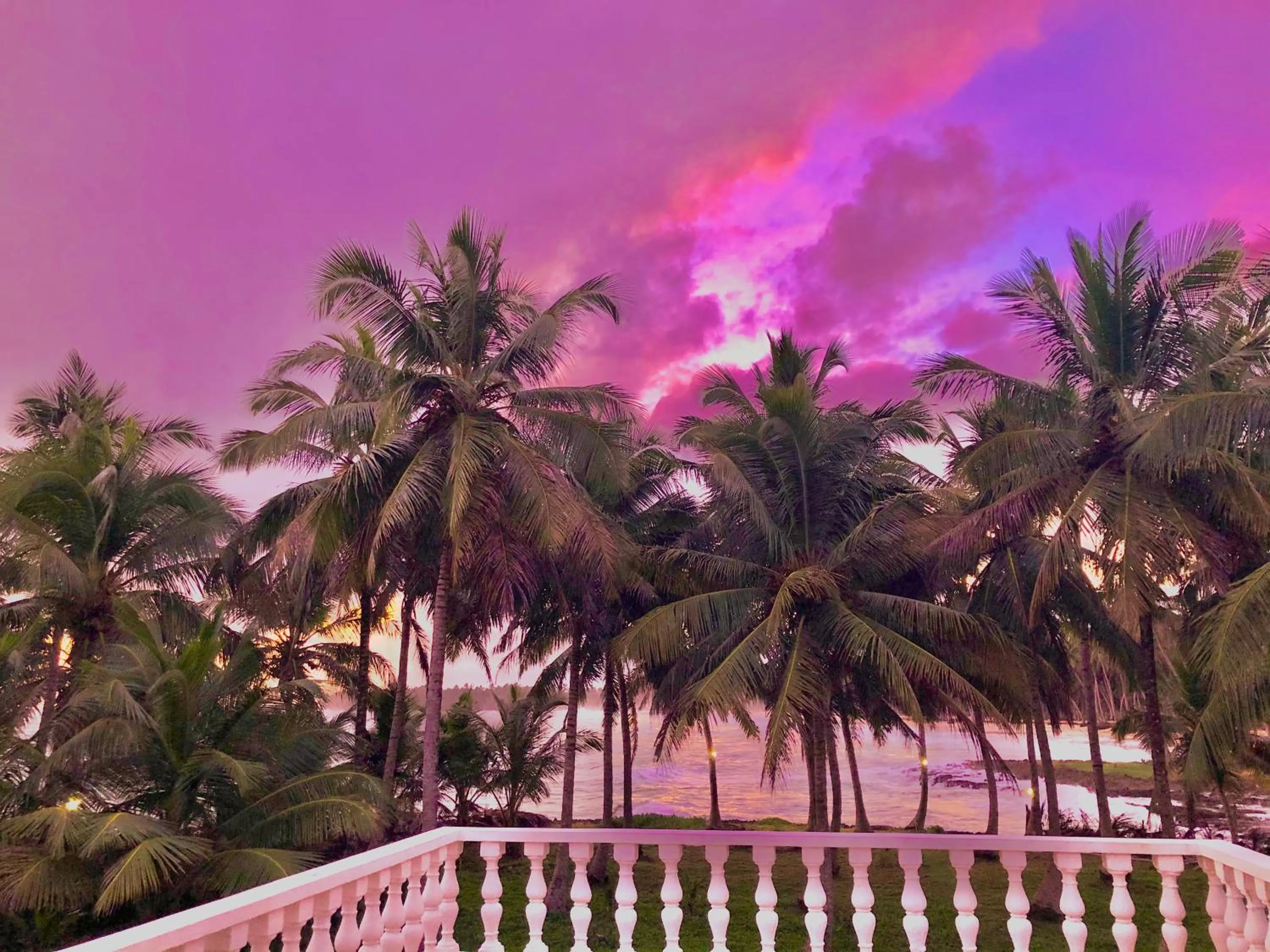 Sea view in Baoba Breeze Bed & Breakfast- beachfront paradise