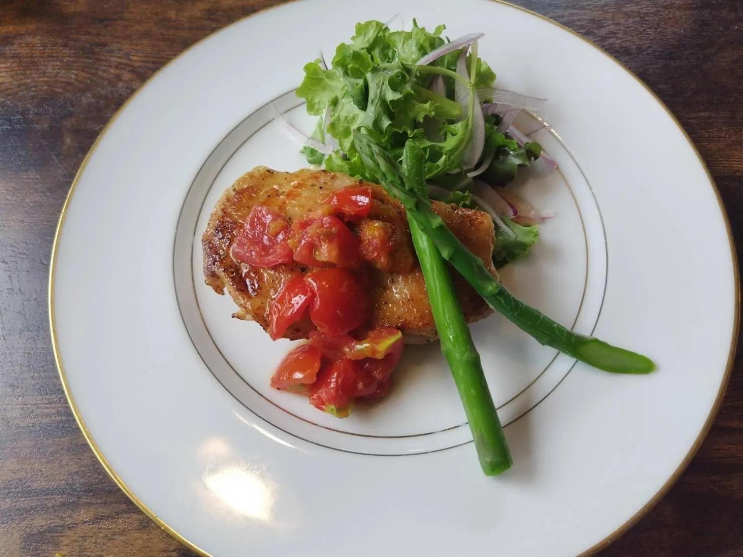 Dinner in Yamagata Zao Pension Apron Stage