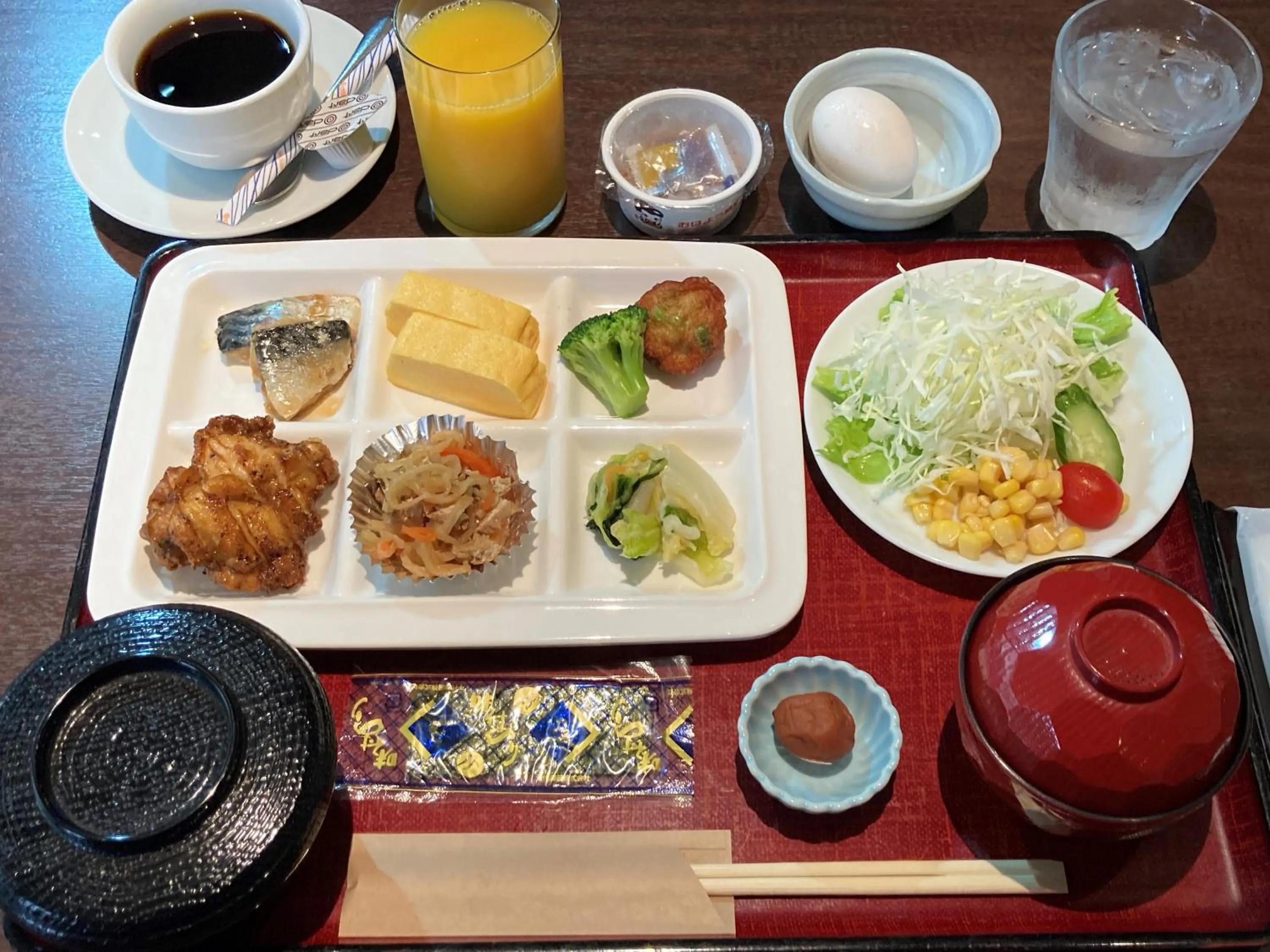 Breakfast in Sky Hotel