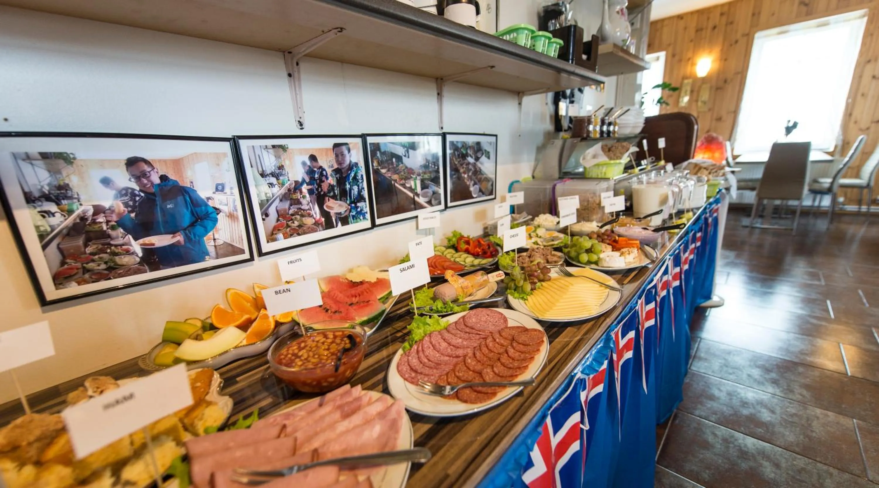 Restaurant/places to eat in Guesthouse Kiljan