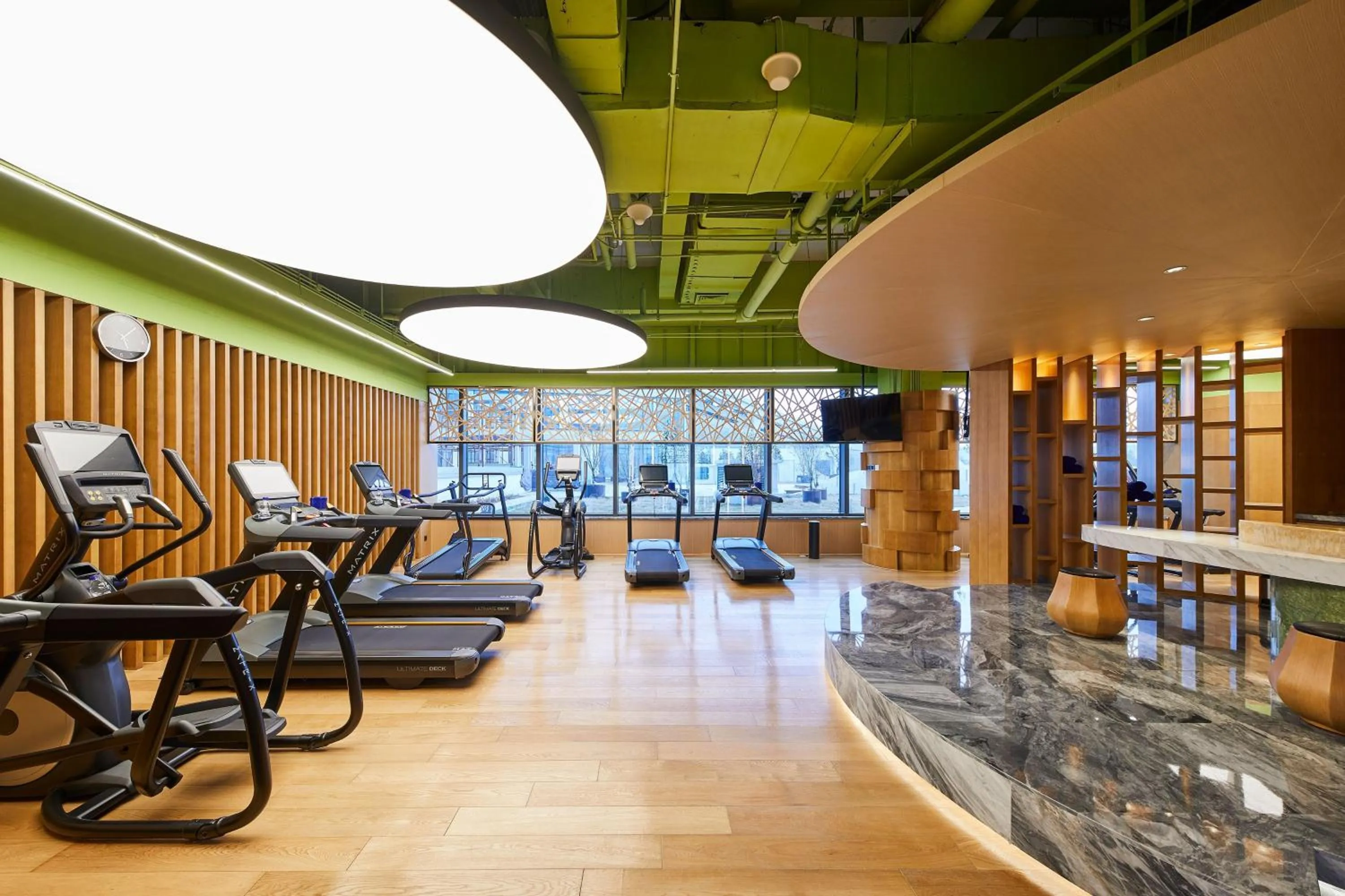 Fitness centre/facilities in The Westin Qingdao West Coast