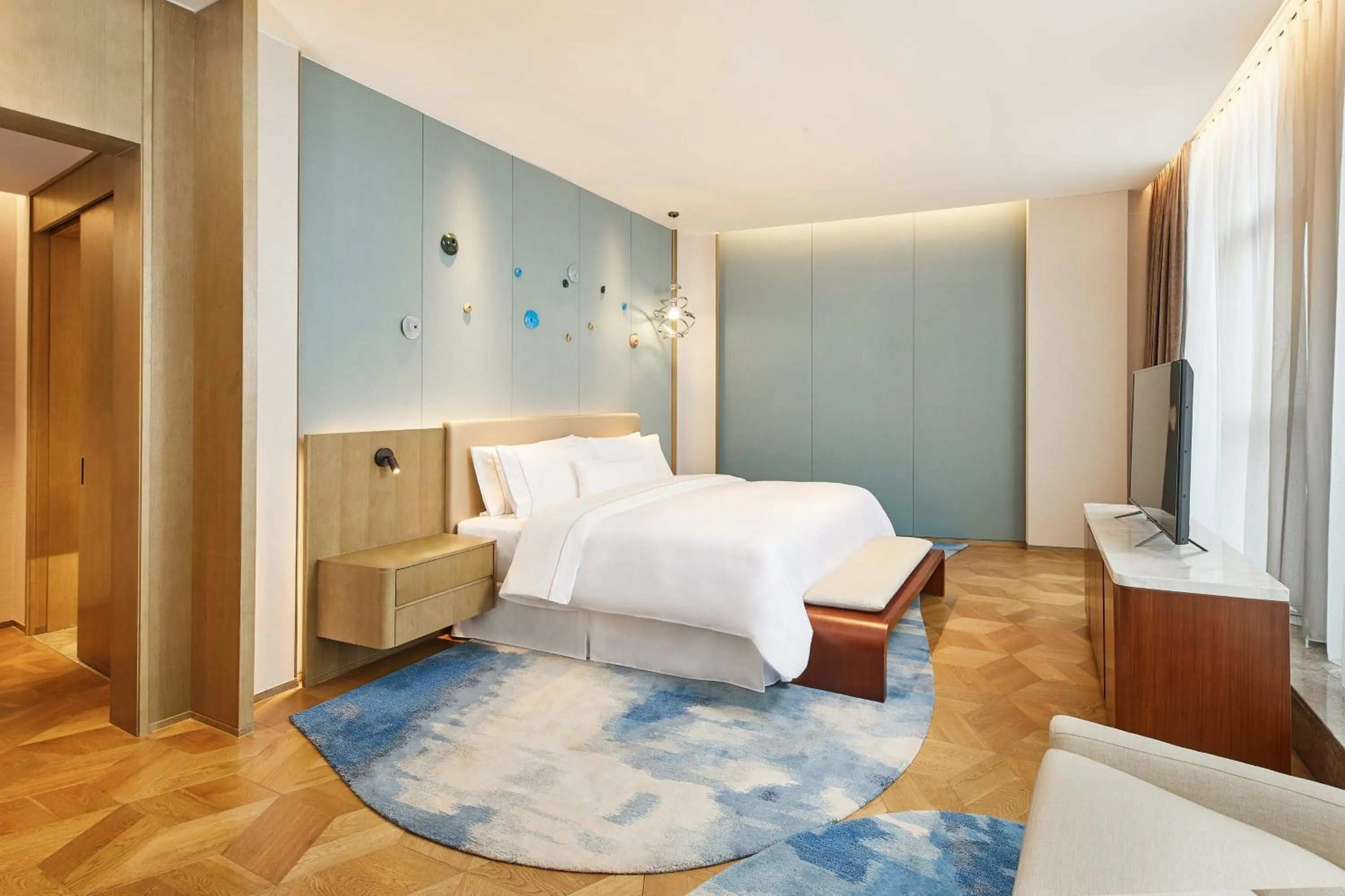 Bedroom, Bed in The Westin Qingdao West Coast