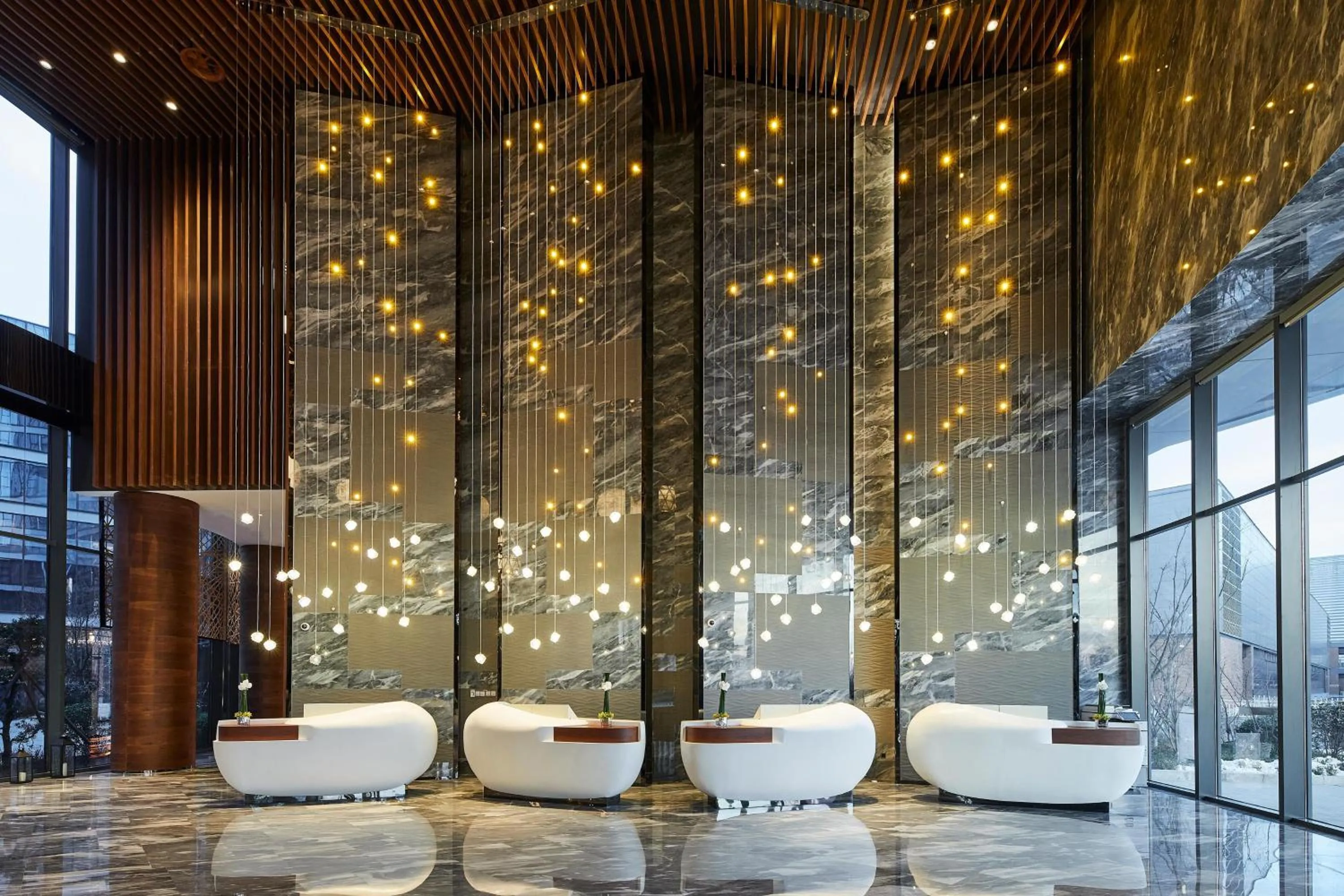 Lobby or reception in The Westin Qingdao West Coast