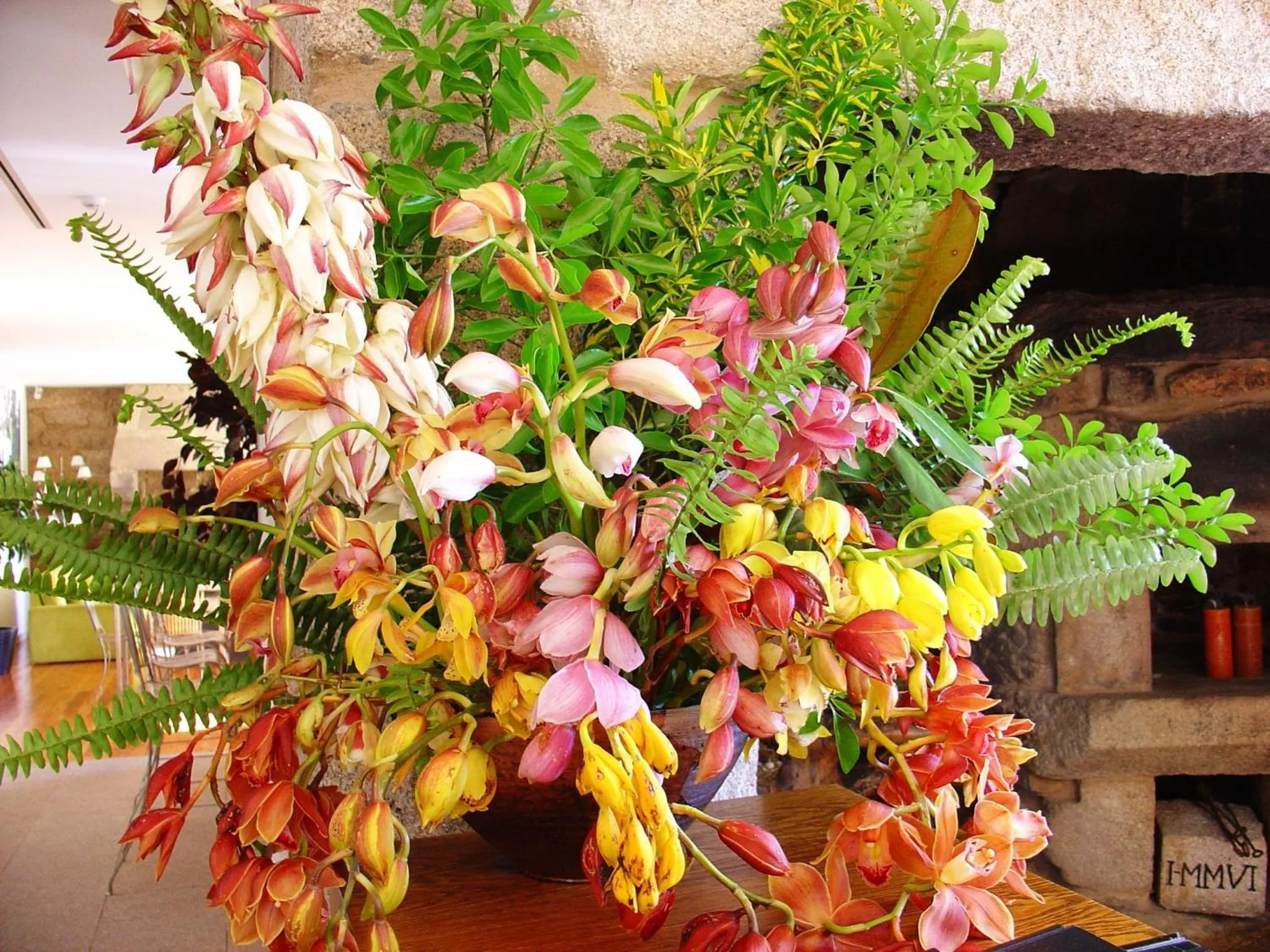 Decorative detail in Hotel Convento dos Capuchos