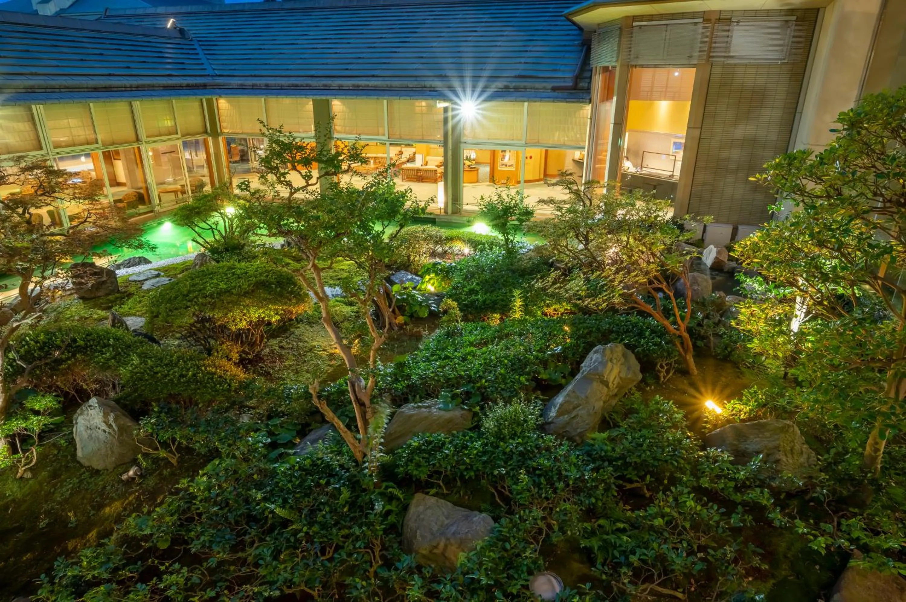 Garden view in Kaike Tsuruya