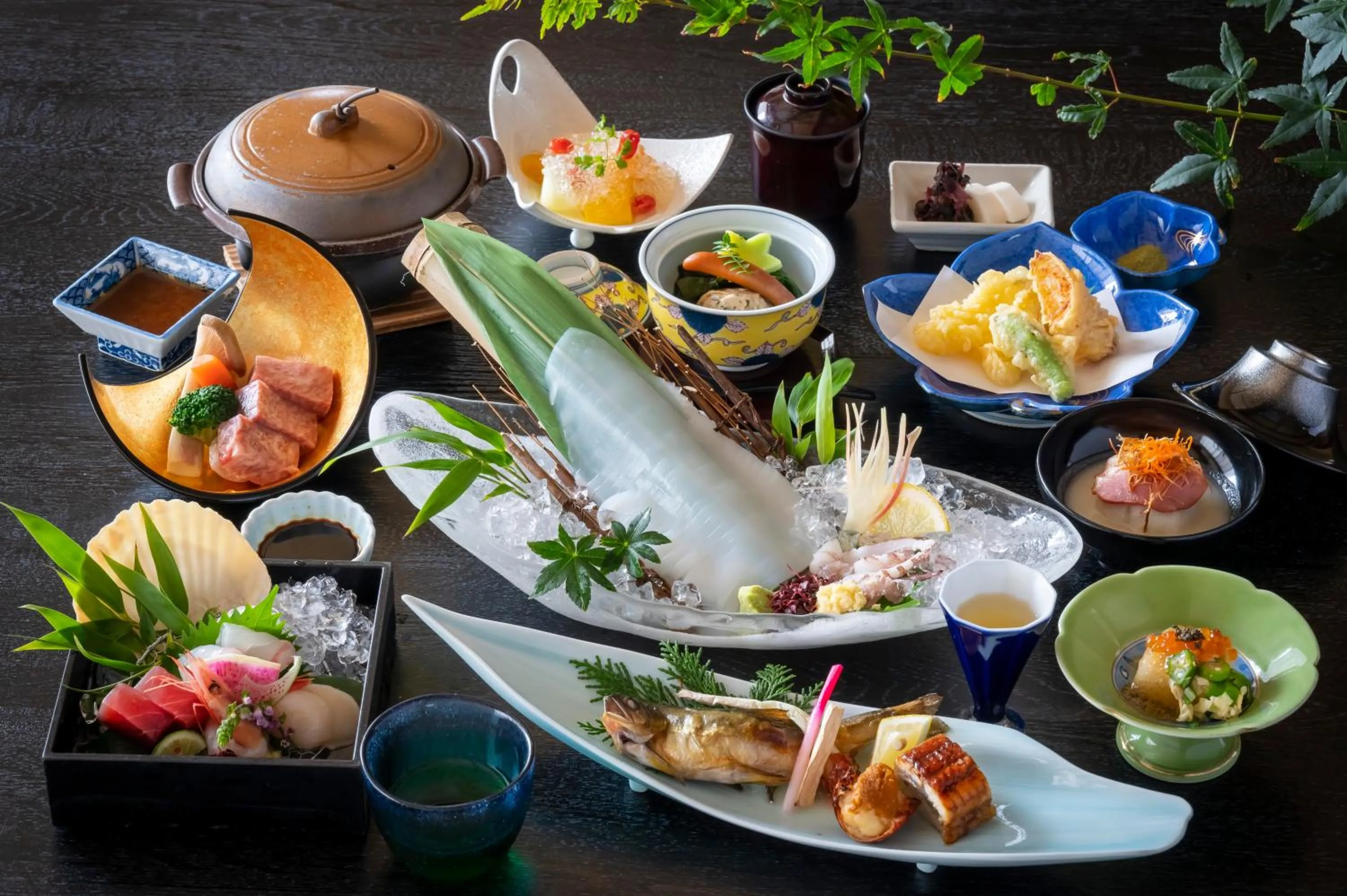 Dinner in Kaike Tsuruya