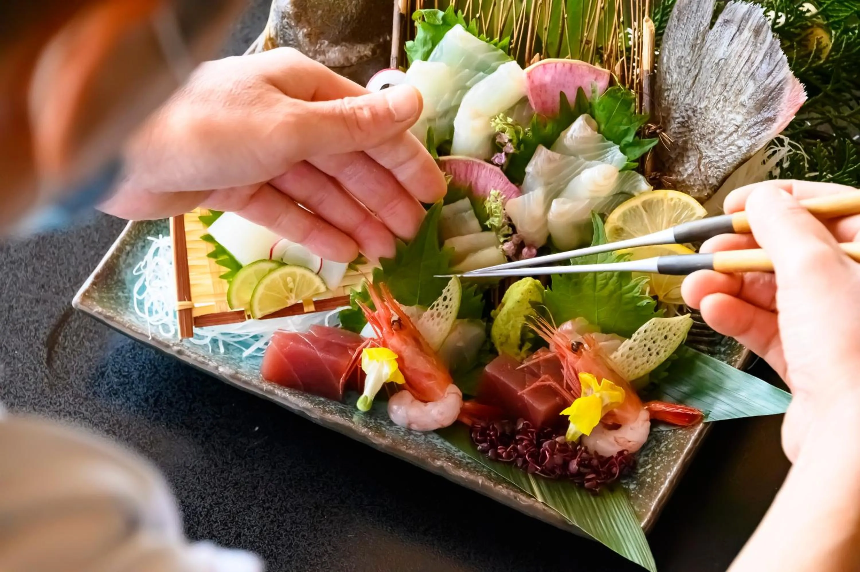 Dinner in Kaike Tsuruya