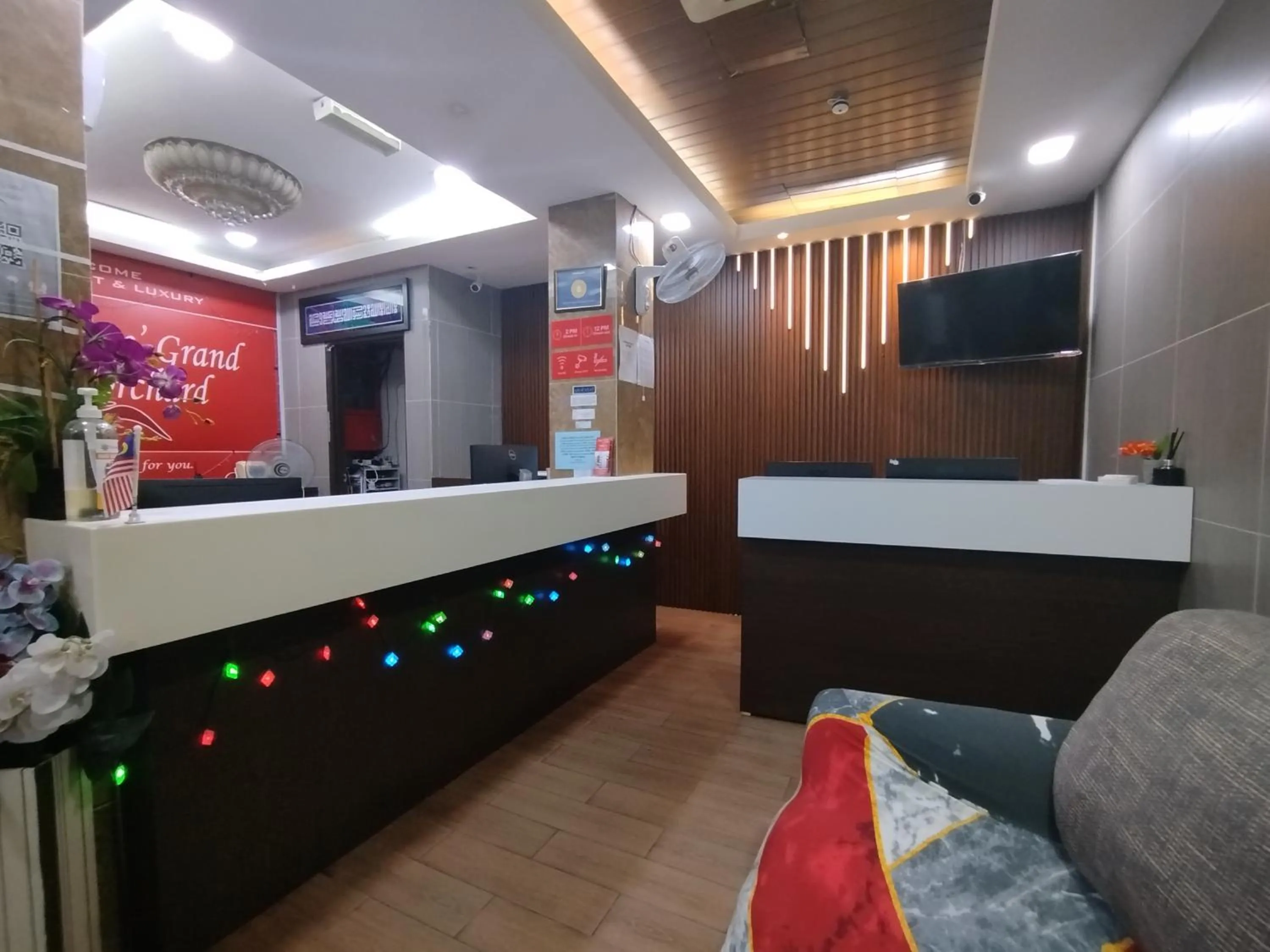 Lobby or reception in Hotel De Grand Orchard