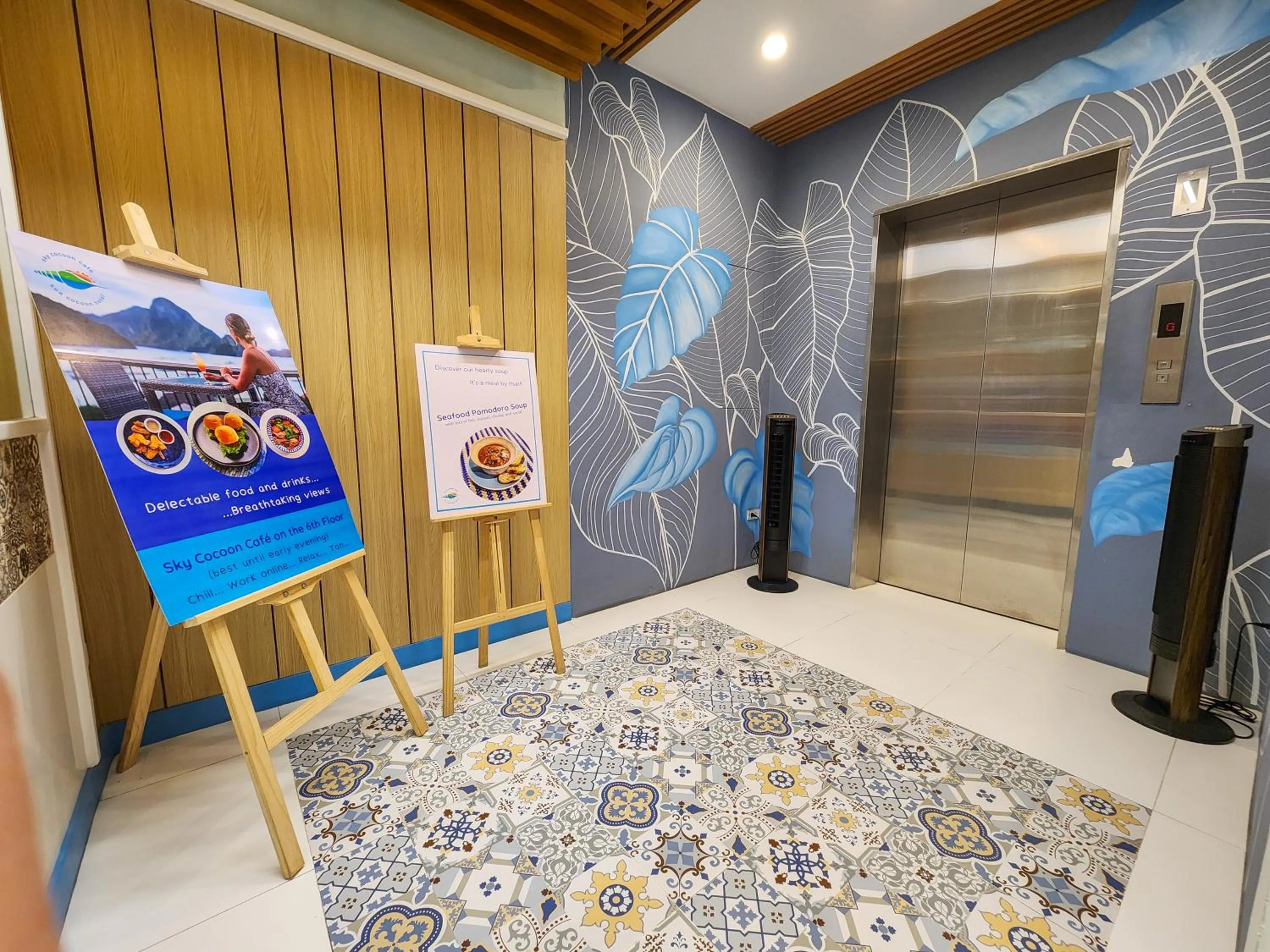 Lobby or reception in Sea Cocoon Hotel