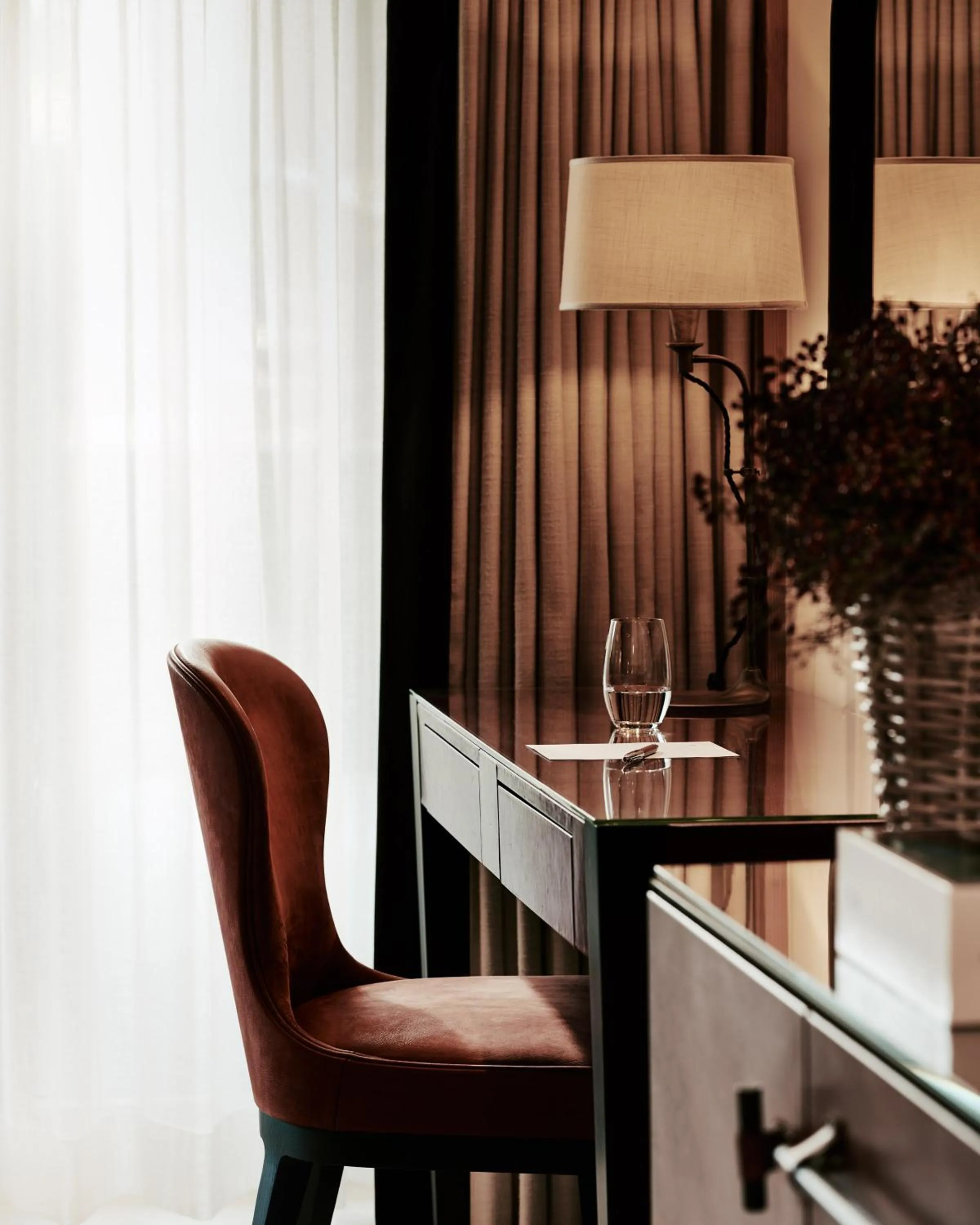 Living room in The Alpina Gstaad