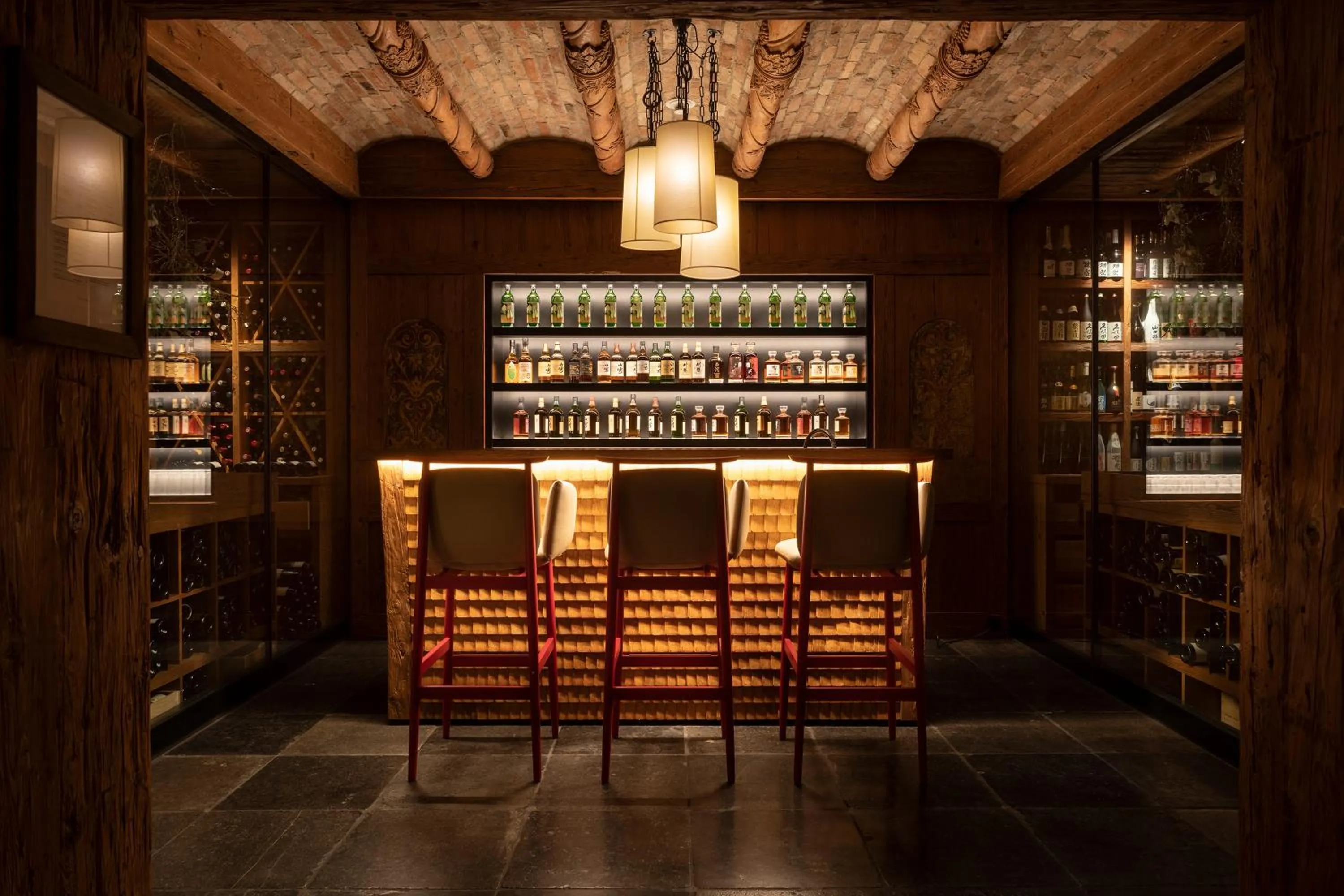 Alcoholic drinks in The Alpina Gstaad