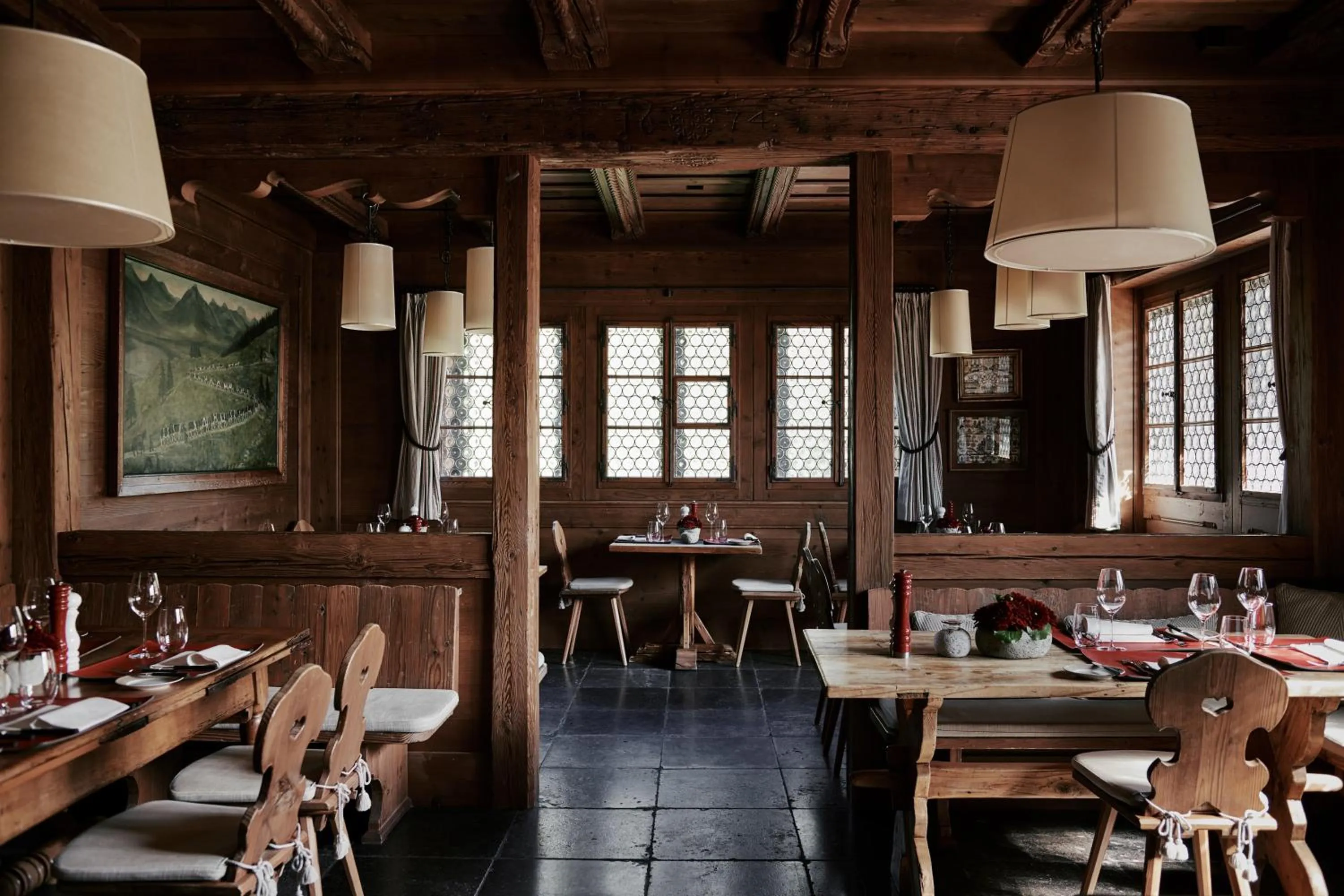 Restaurant/places to eat in The Alpina Gstaad