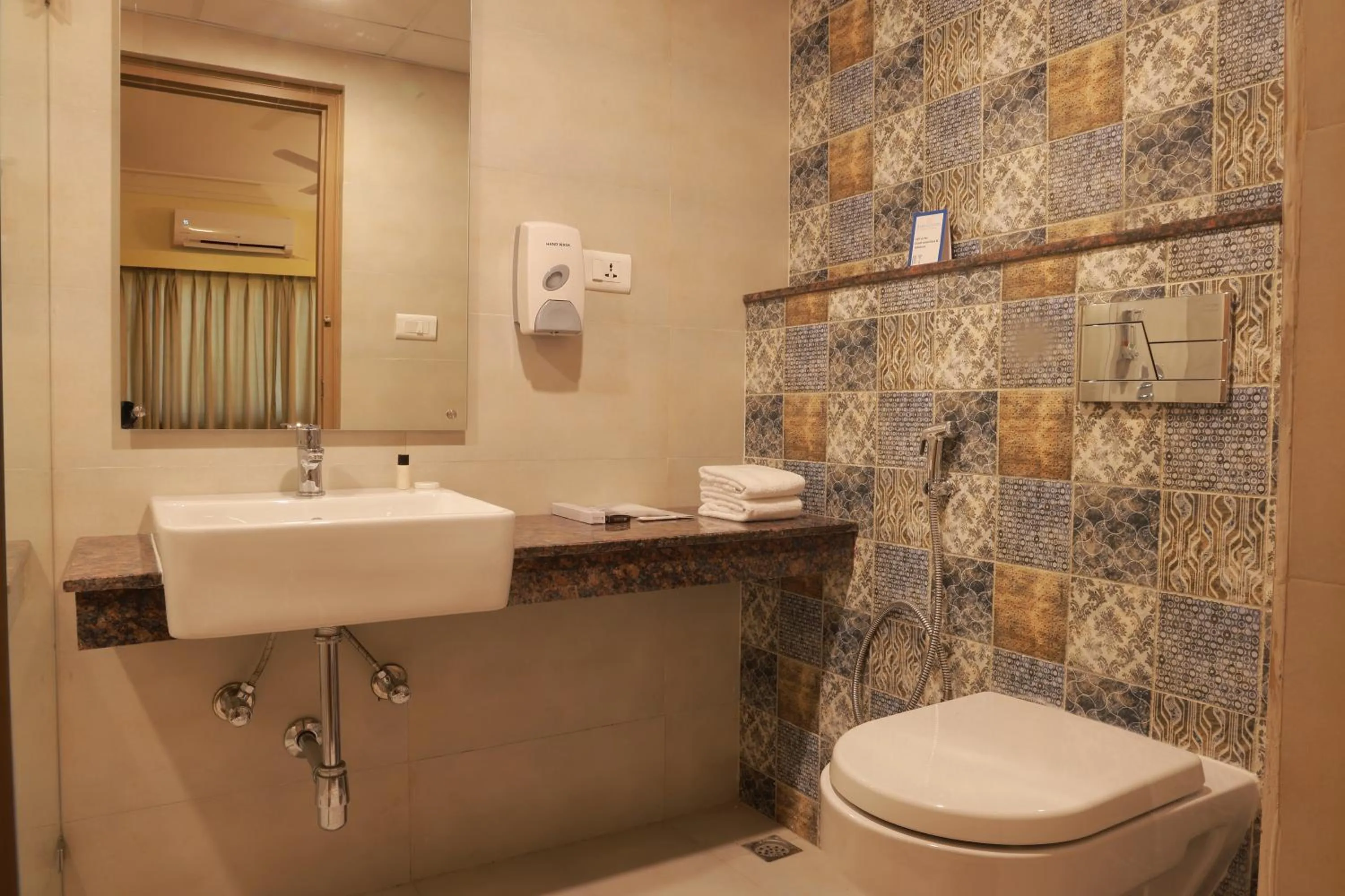 Bathroom in Starlit Suites Tirupati