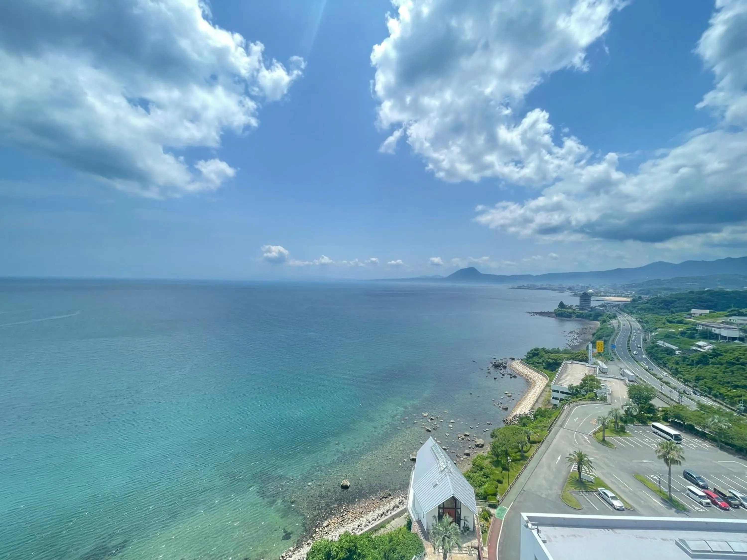 Natural landscape, Bird's-eye View in Beppuwan Royal Hotel