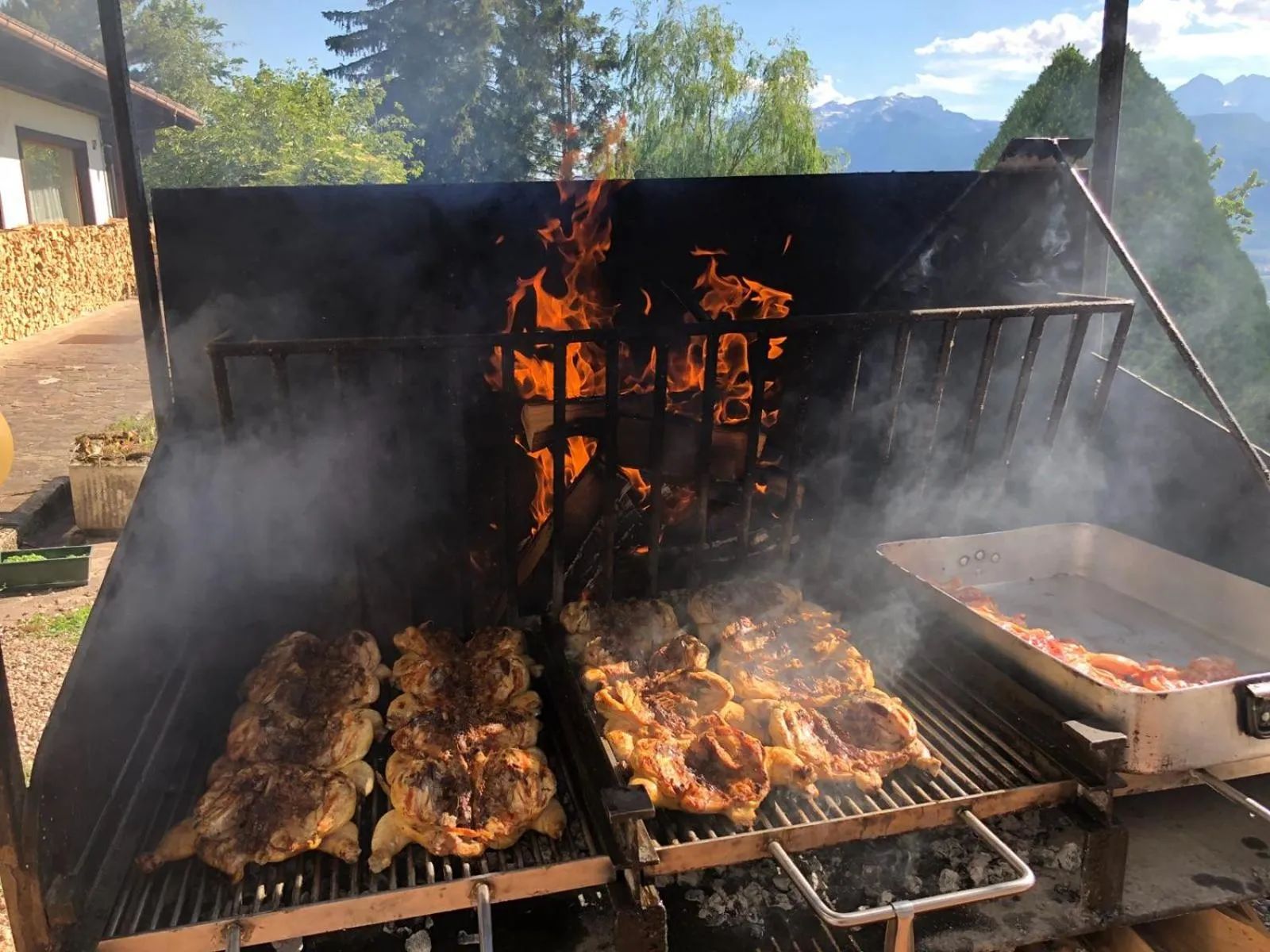 BBQ Facilities in Hotel Antica Torre