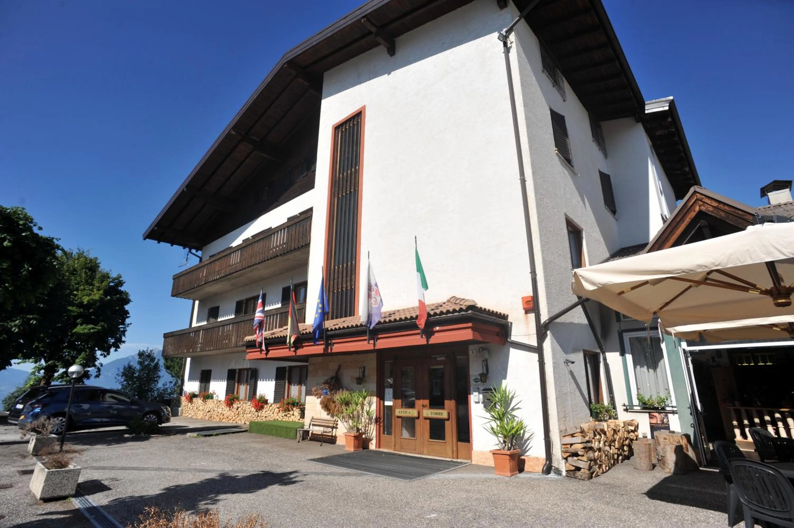 Property Building in Hotel Antica Torre