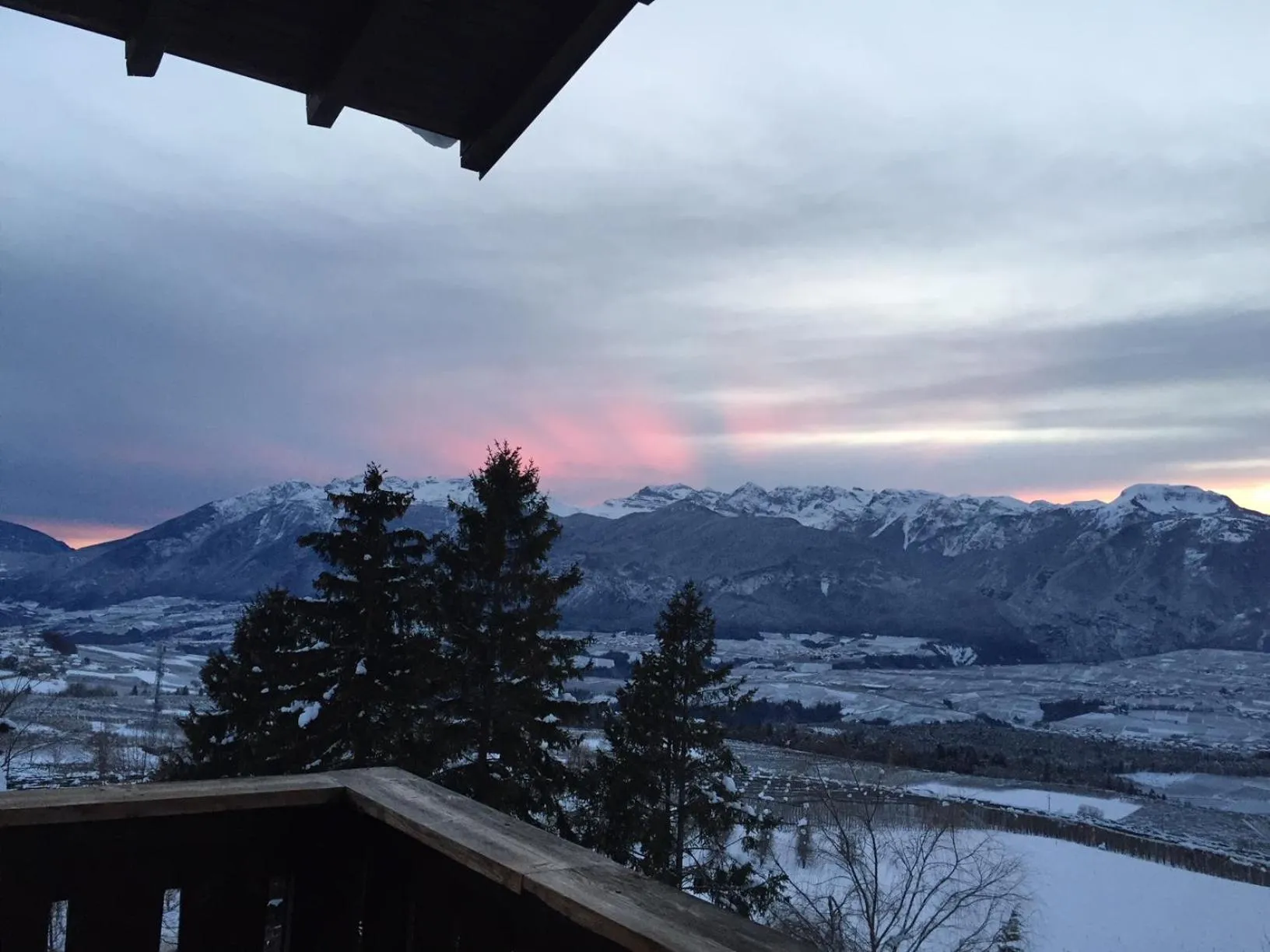 Mountain view, Winter in Hotel Antica Torre