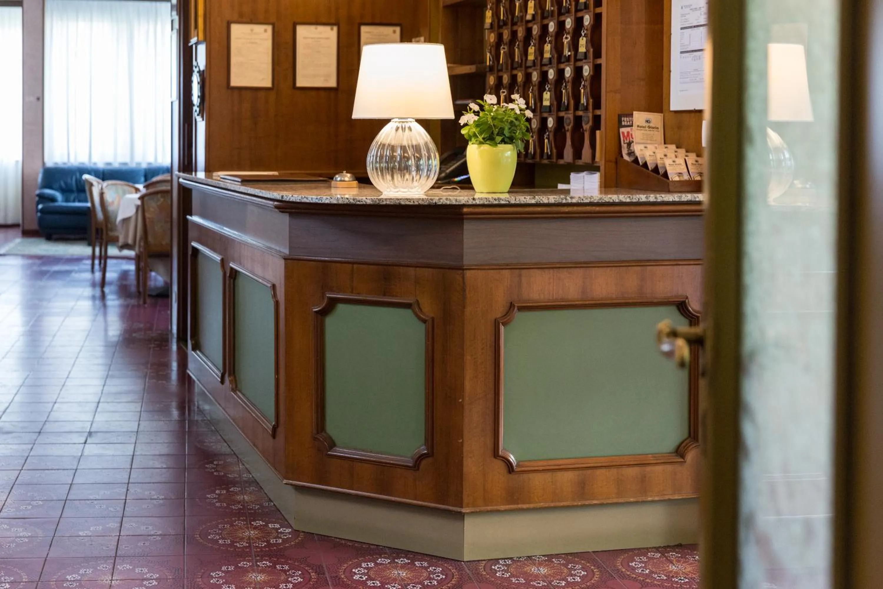 Lobby or reception in Hotel Gloria