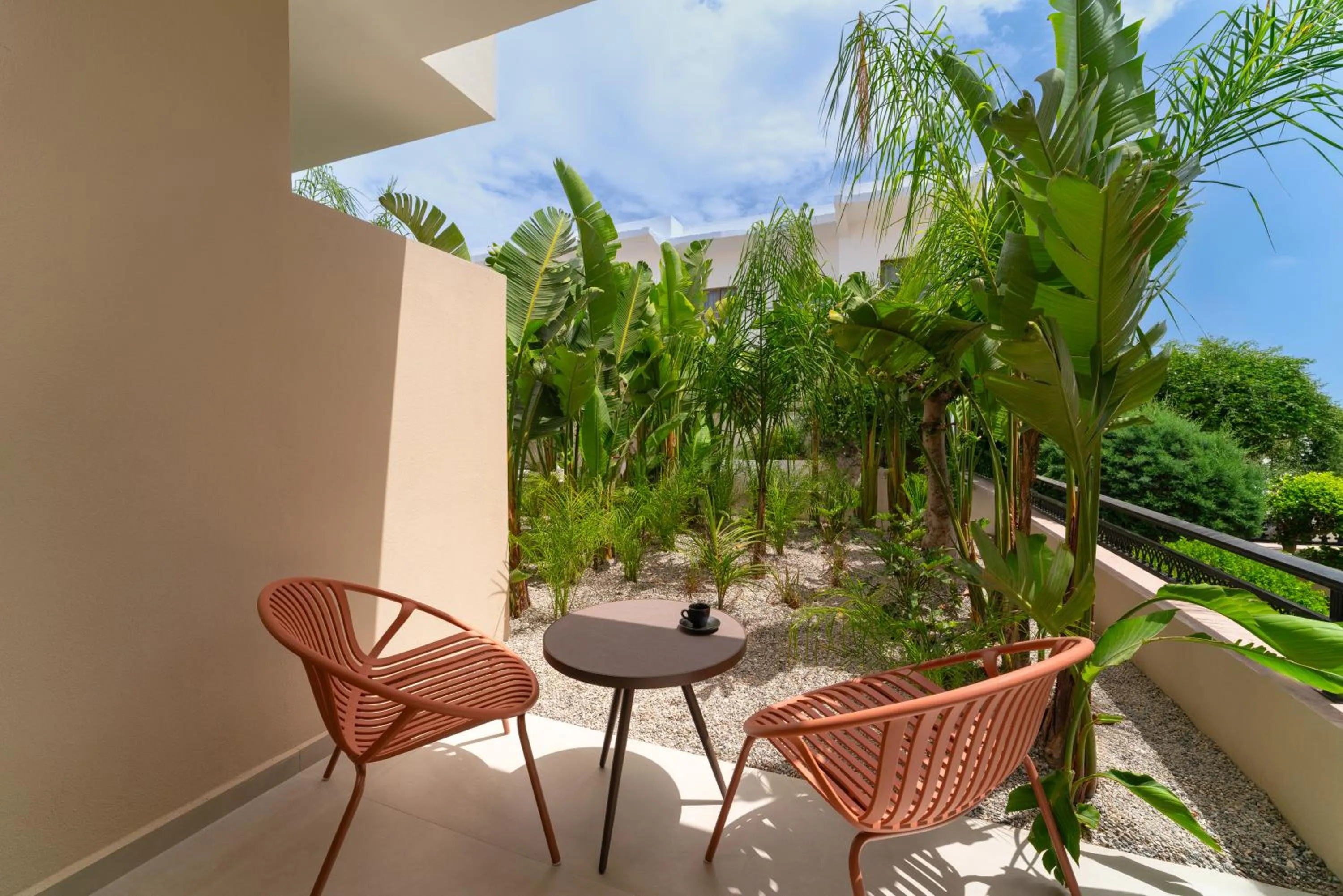 Garden view in Hippocampus Boutique Hotel