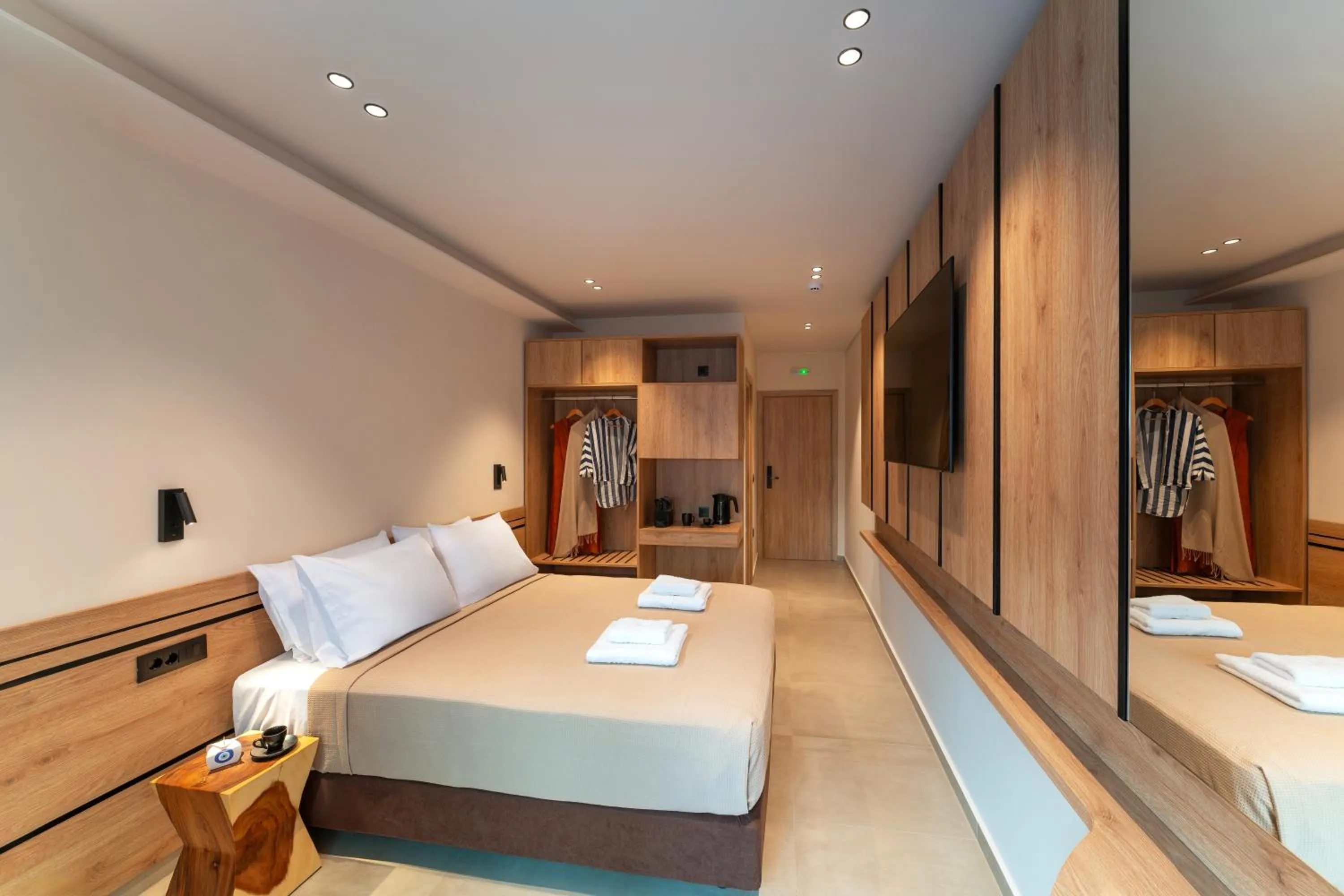 View (from property/room), Bed in Hippocampus Boutique Hotel