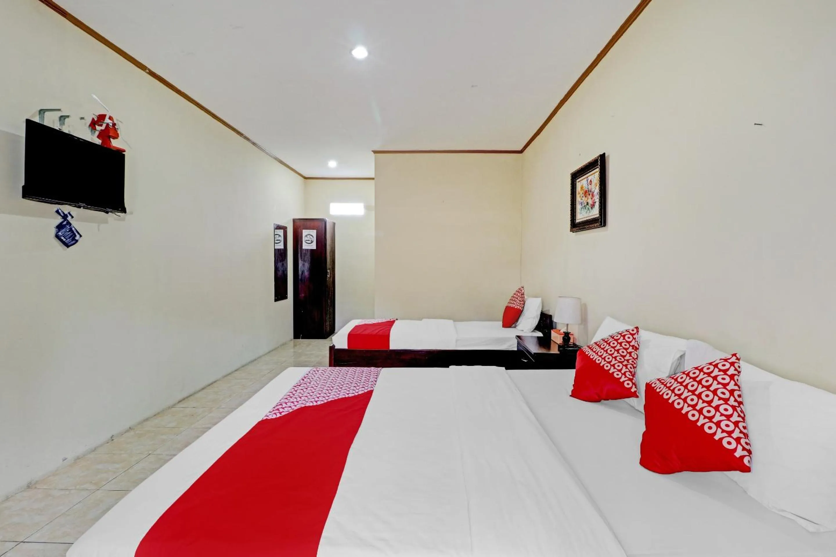 Bedroom in Collection O 90461 Graha Atmadja Syariah Guest House