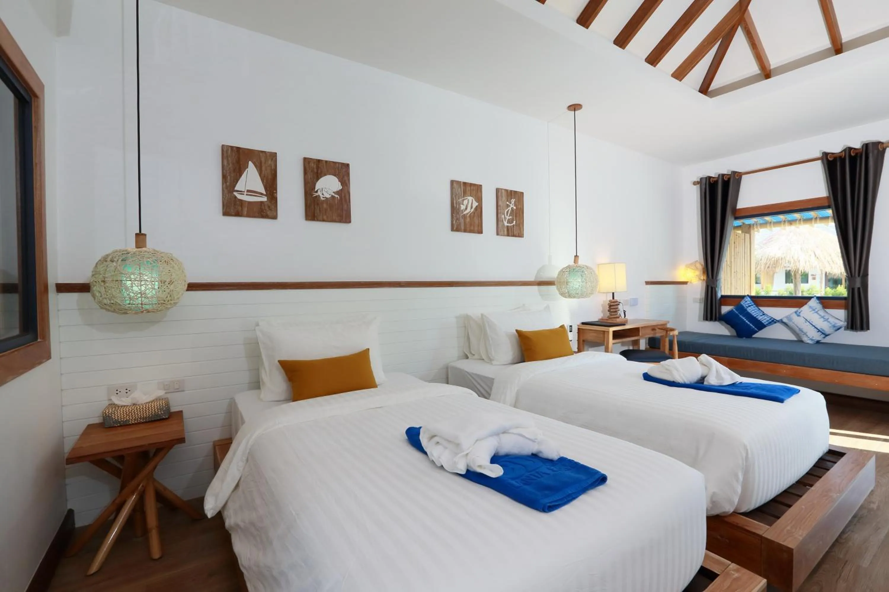 Bed in Lanta Casa Blanca