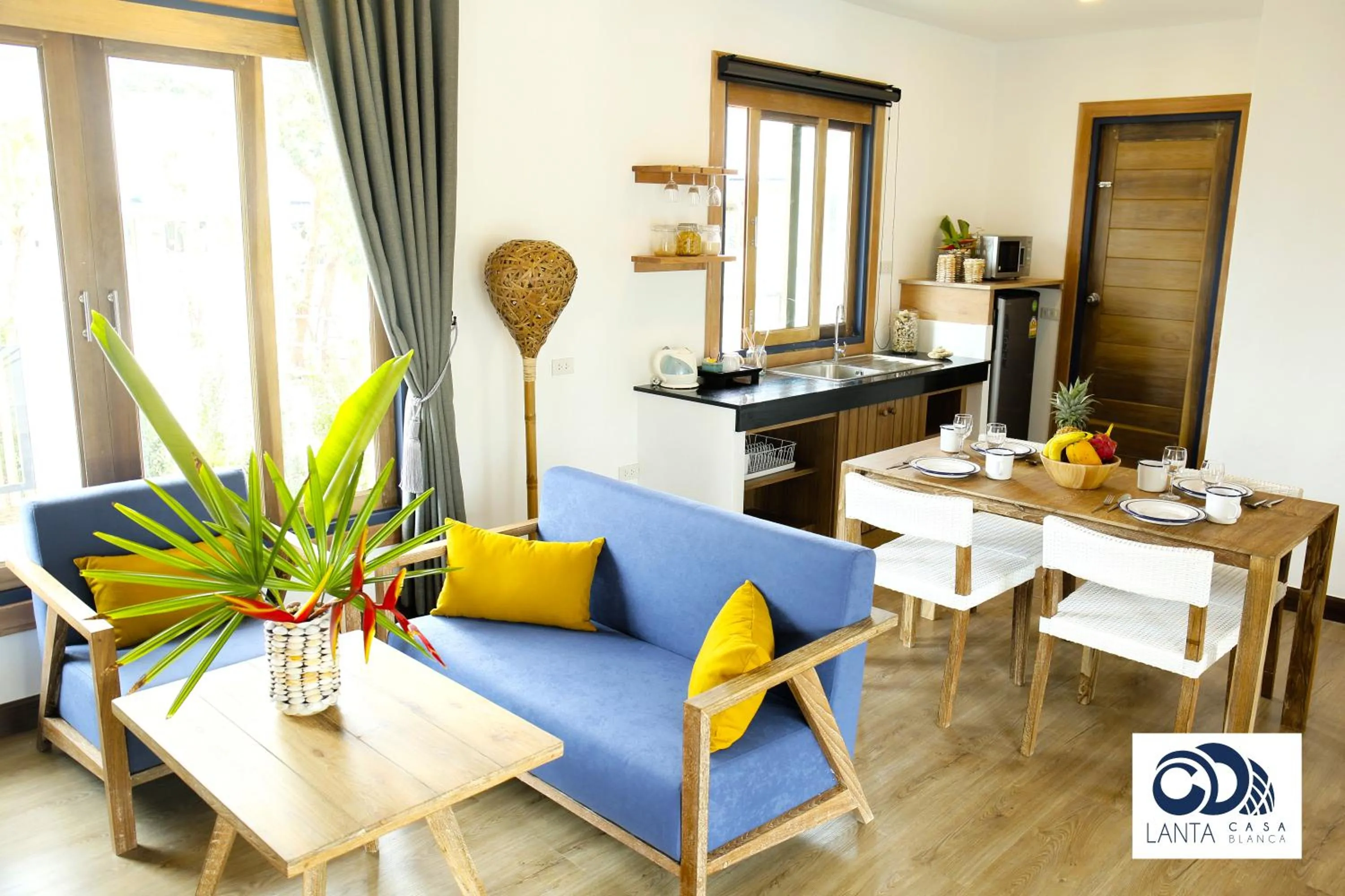 Living room in Lanta Casa Blanca