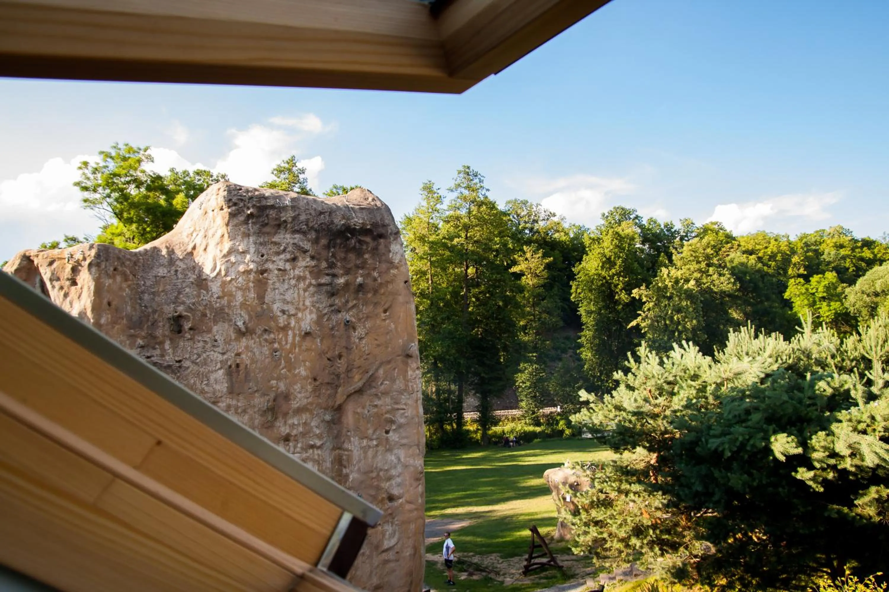 Garden view in Turisticka ubytovna Cakle