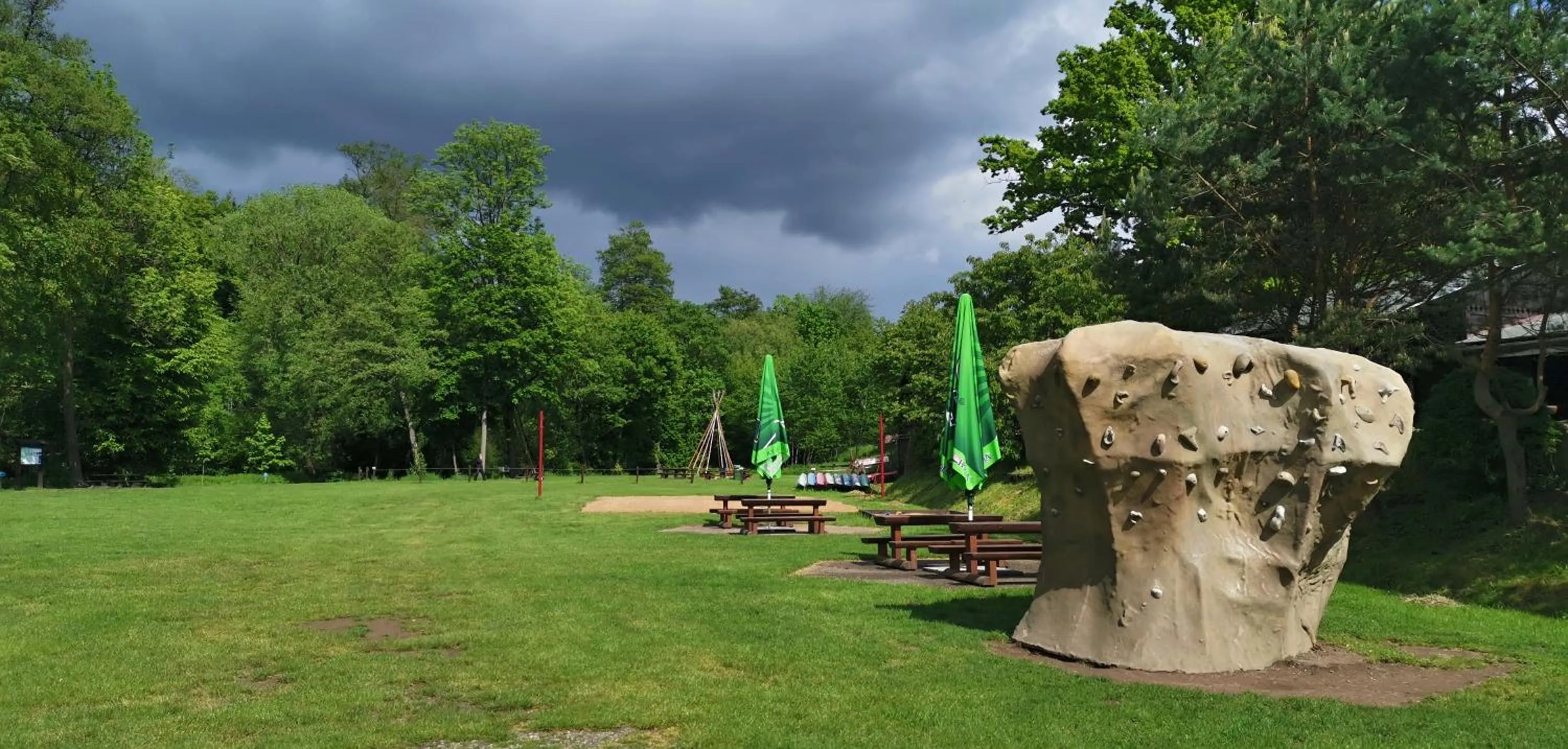 Natural landscape in Turisticka ubytovna Cakle