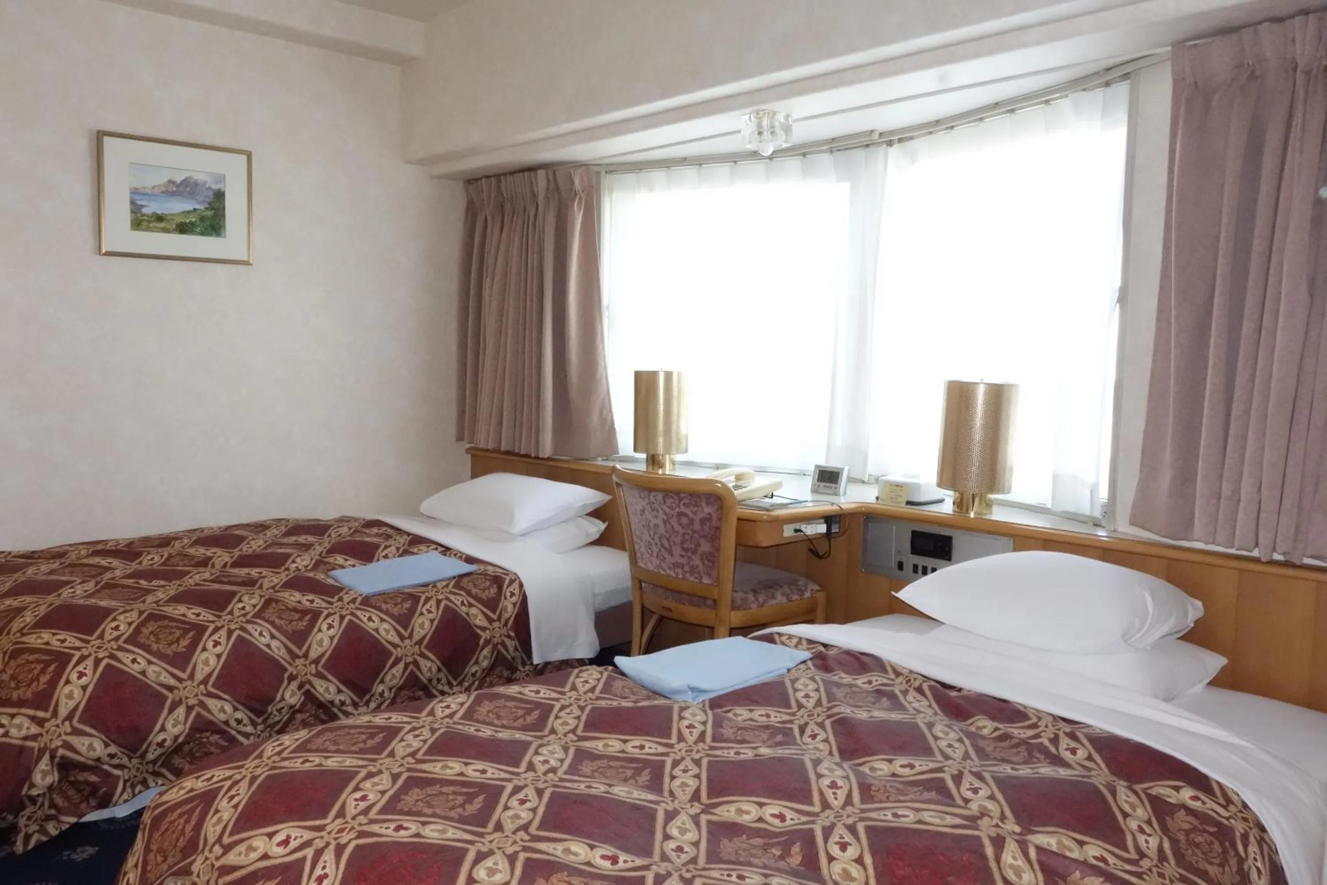 Bedroom, Bed in Hotel New Green Tsubame Sanjo