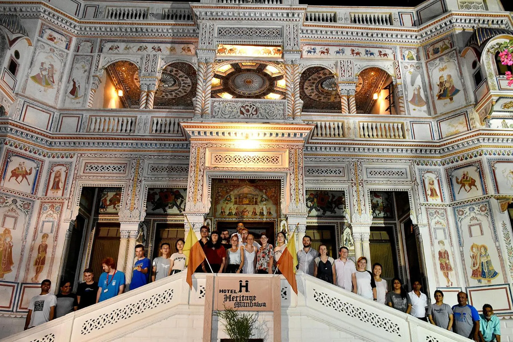 Property building in Hotel Heritage Mandawa