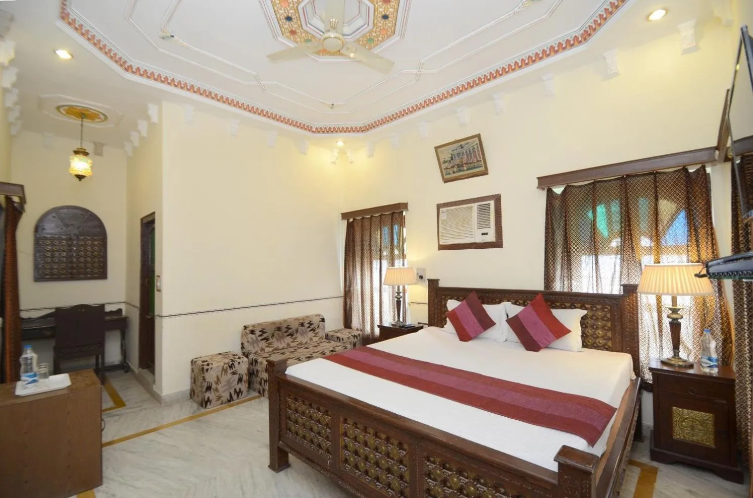 Bedroom in Hotel Heritage Mandawa