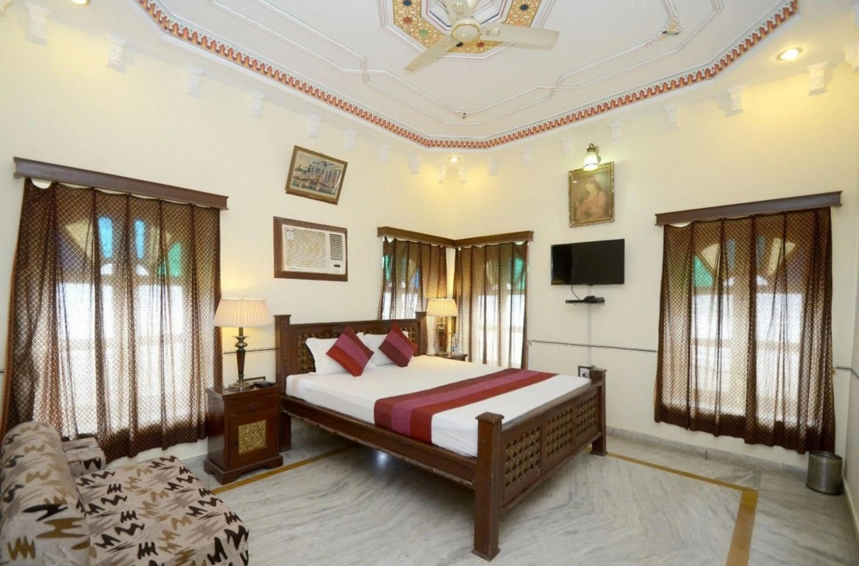 Bedroom in Hotel Heritage Mandawa