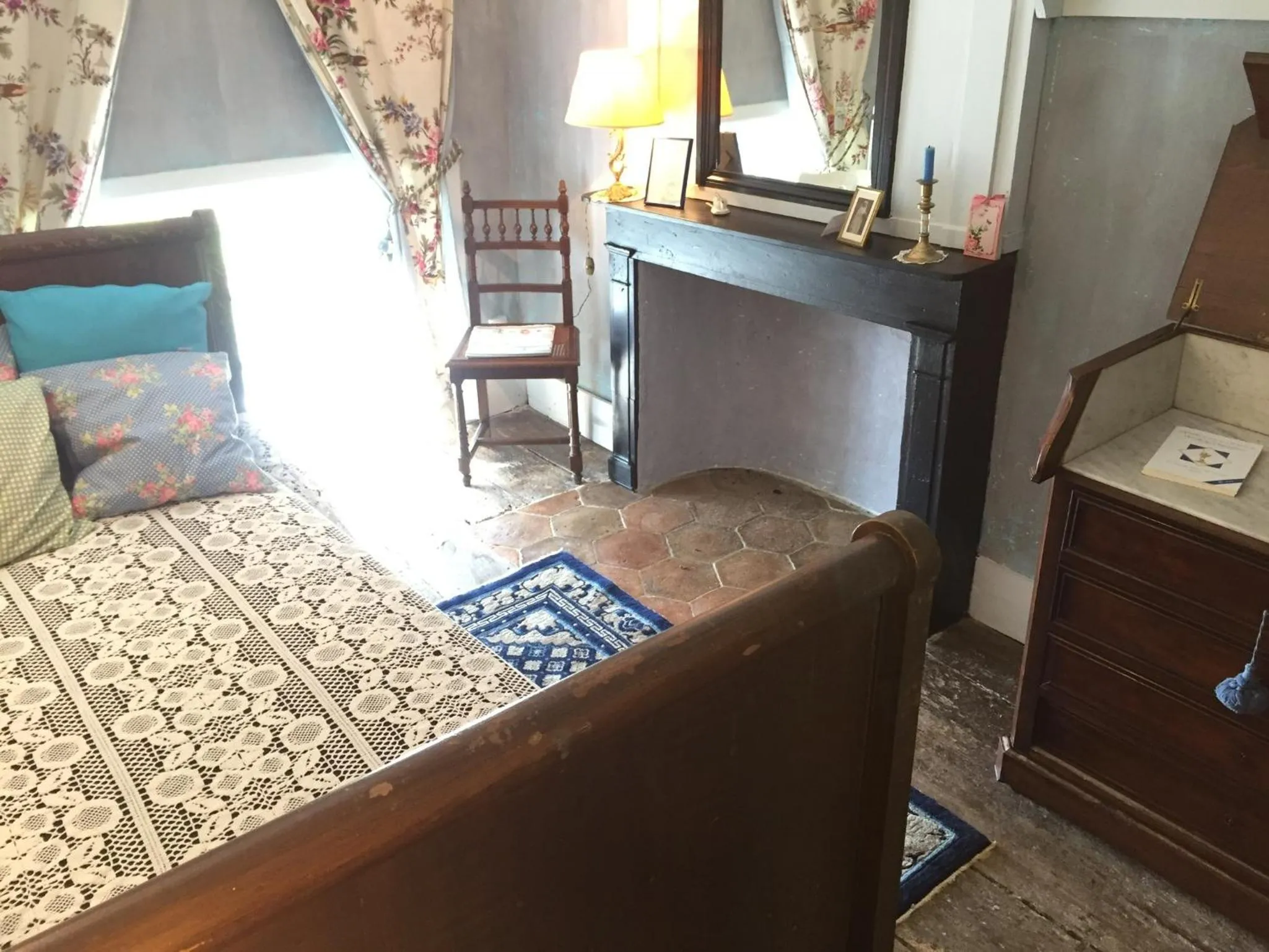 Bedroom, Bed in Château de Couin