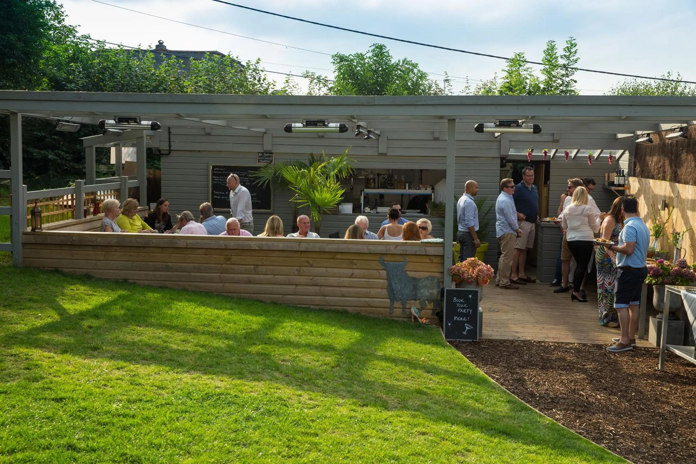 Balcony/Terrace in The Cott Inn