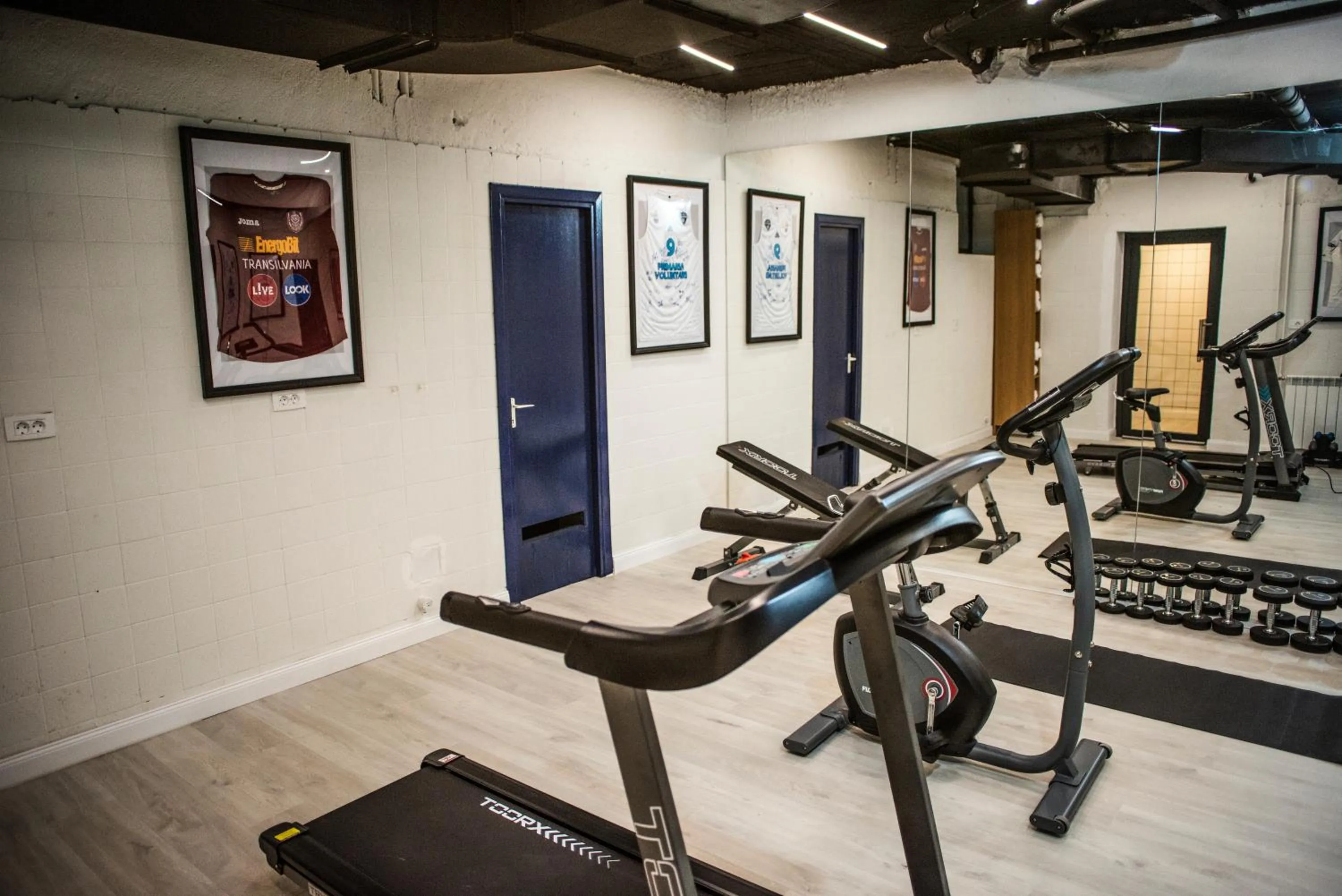 Fitness centre/facilities in Stil Hotel