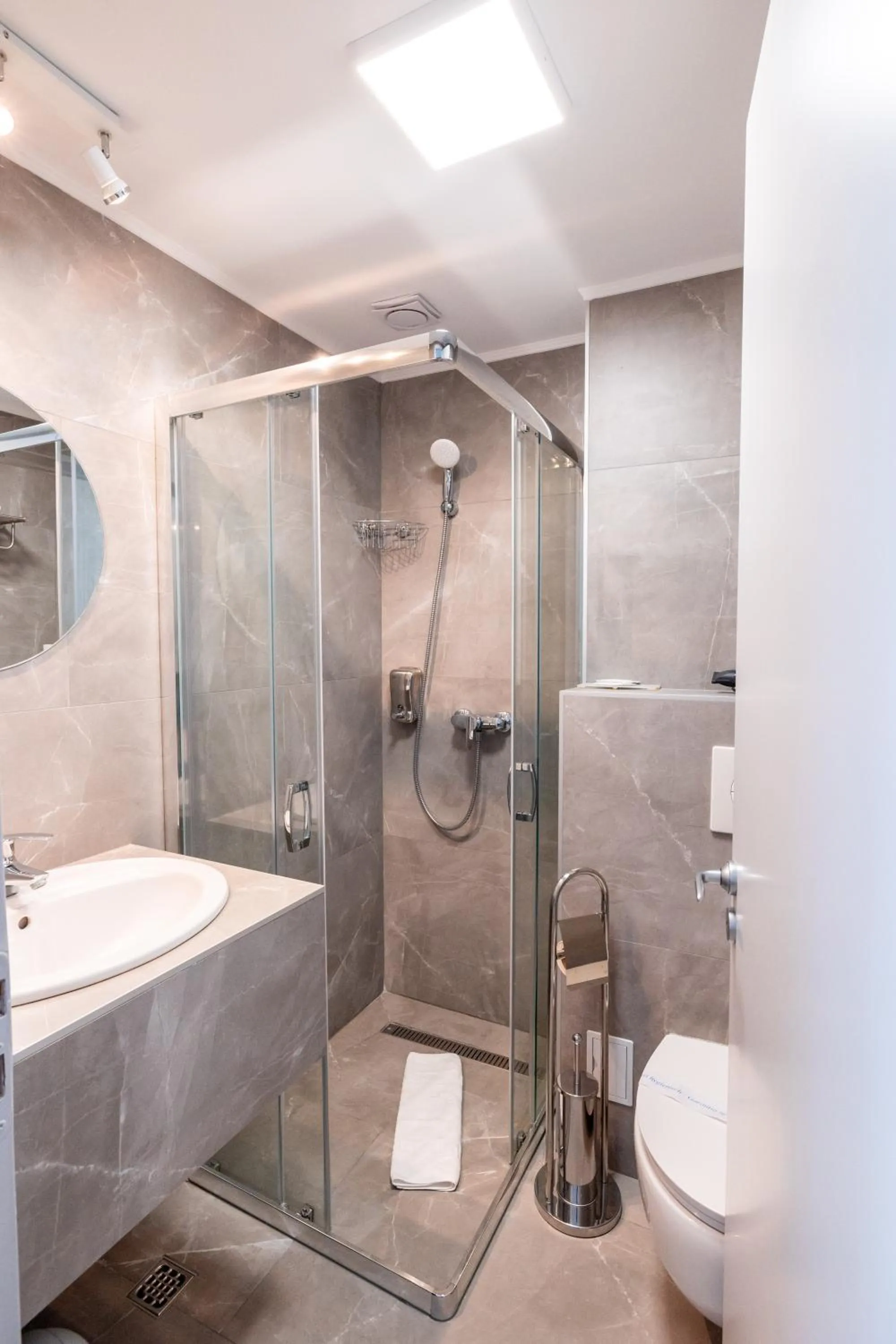 Shower in Stil Hotel